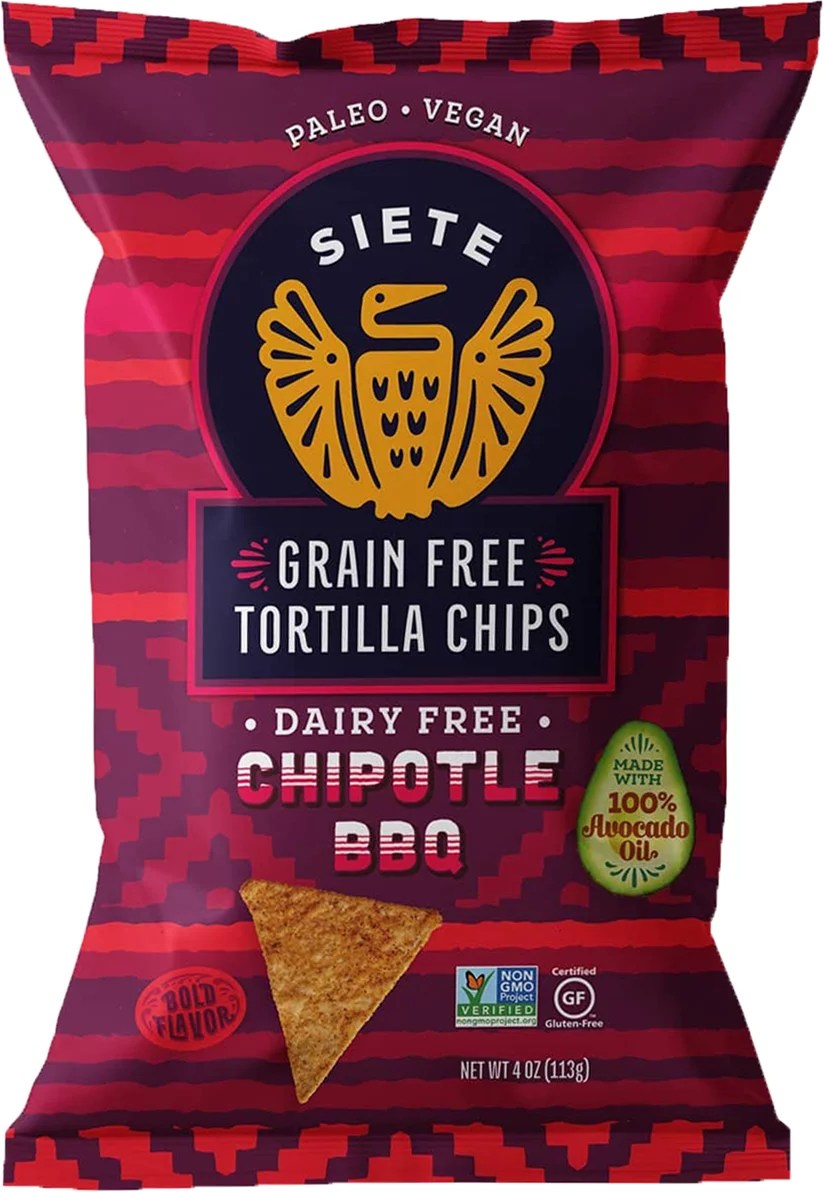 Siete Chipotle BBQ Tortilla Chips Shop Snacks & Candy at HEB