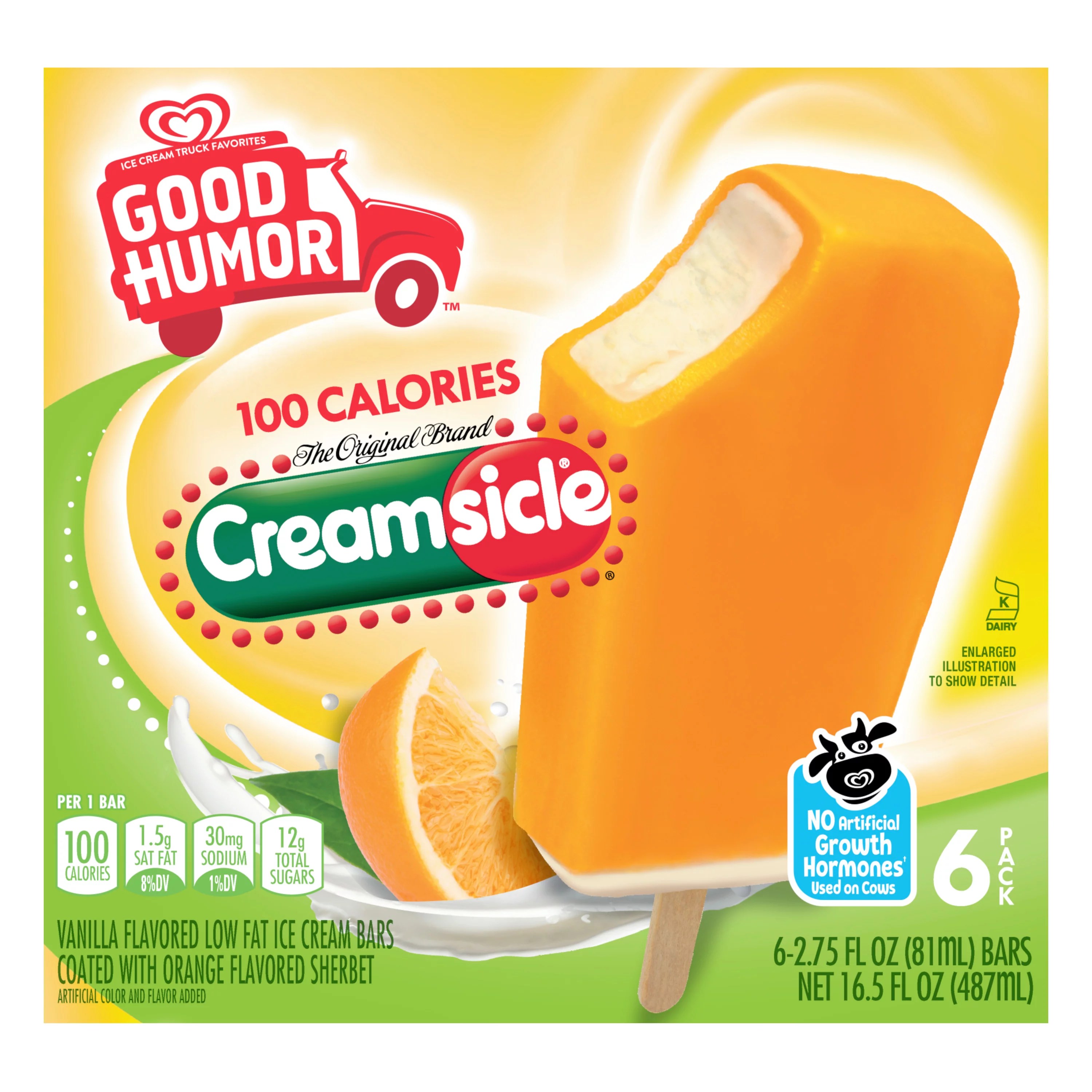 Good Humor Creamsicle Ice Cream Bars Shop Bars & Pops at HEB