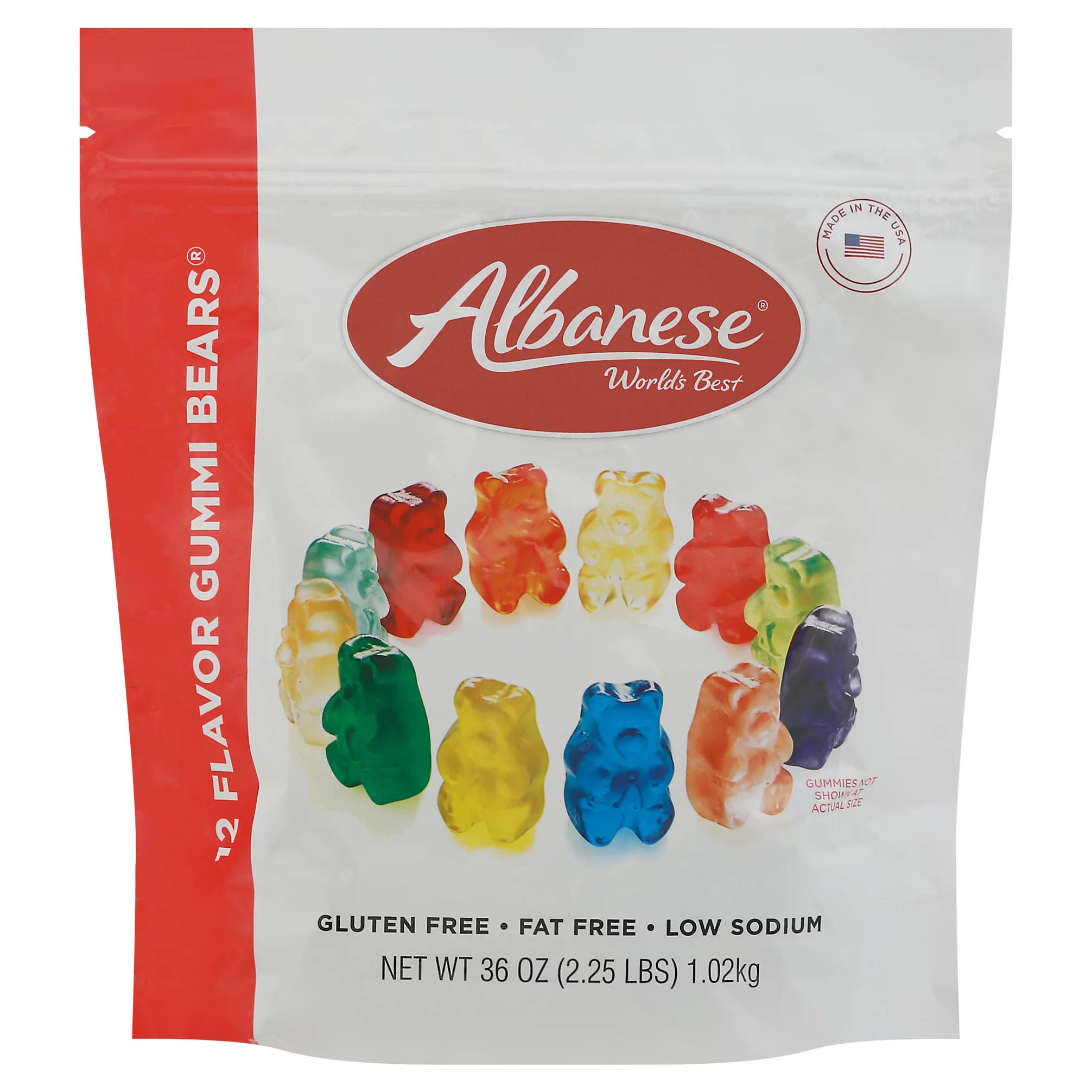 Albanese World's Best 12 Flavor Gummi Bears Shop Candy at HEB