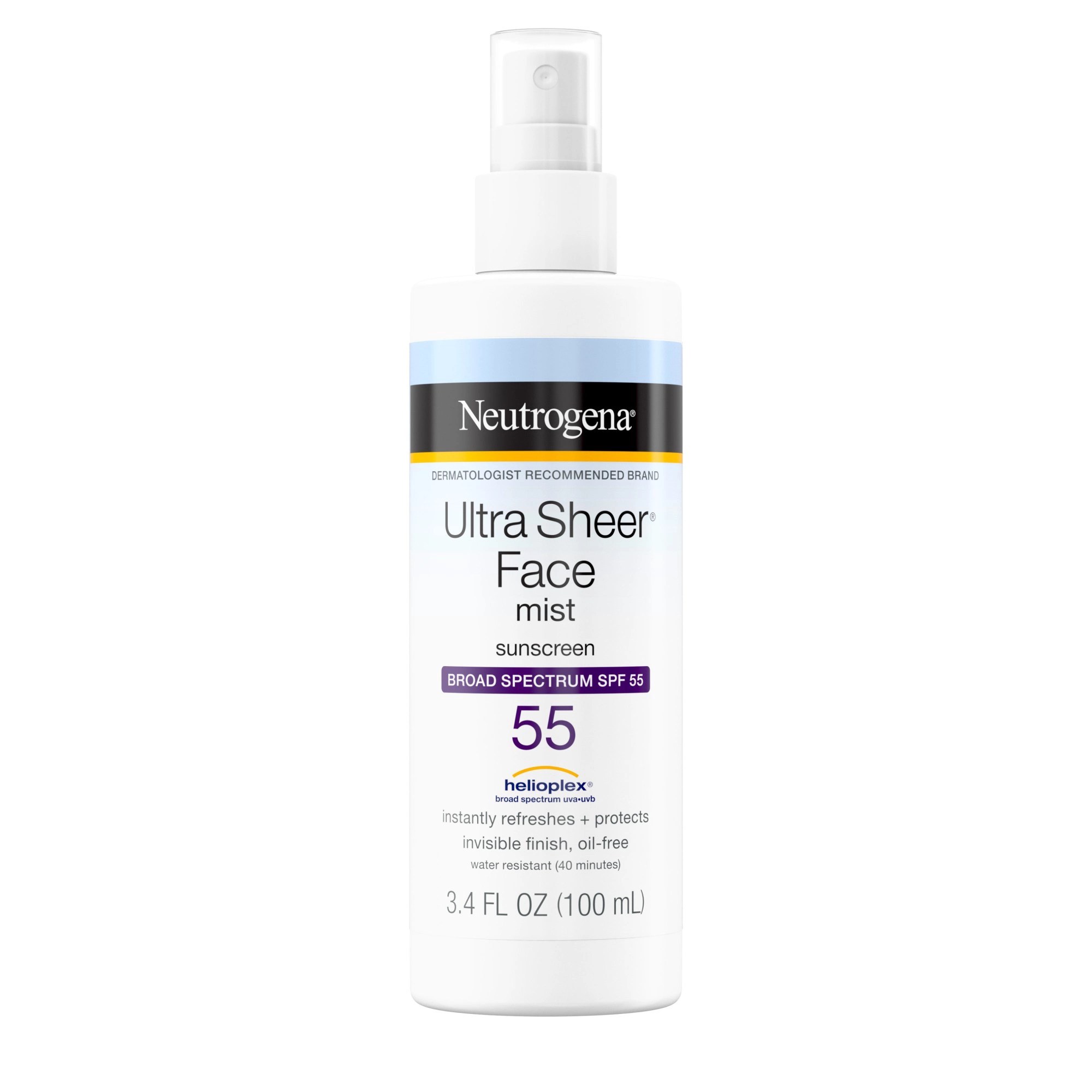 Neutrogena Ultra Sheer Face Mist Sunscreen Broad Spectrum SPF 55 Shop