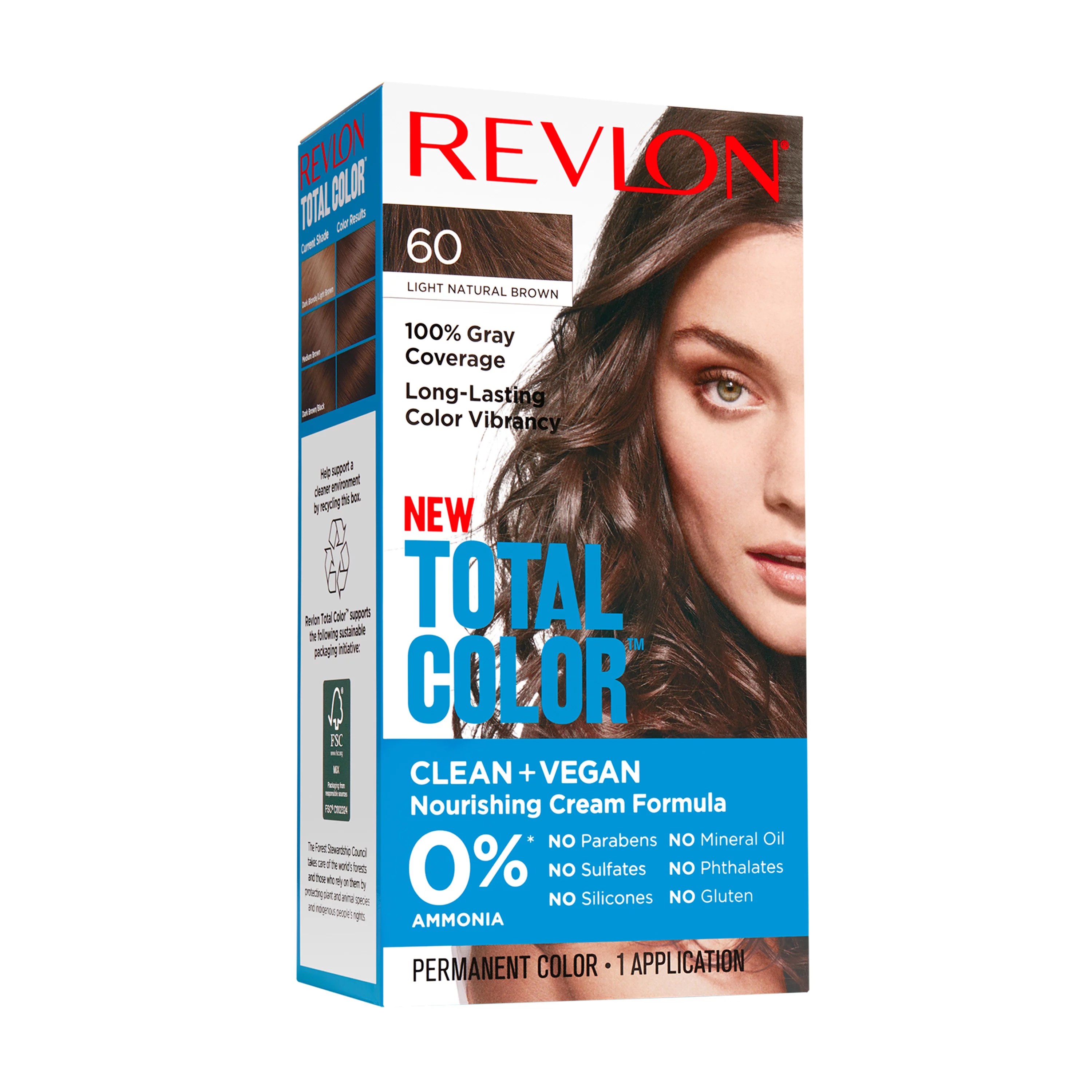 Revlon Total Color Hair Color Light Natural Brown Shop
