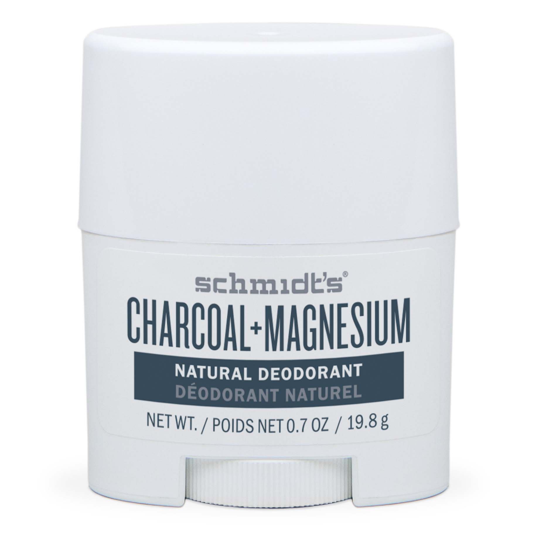 Schmidt's Charcoal + Magnesium Natural Deodorant Travel Size Shop