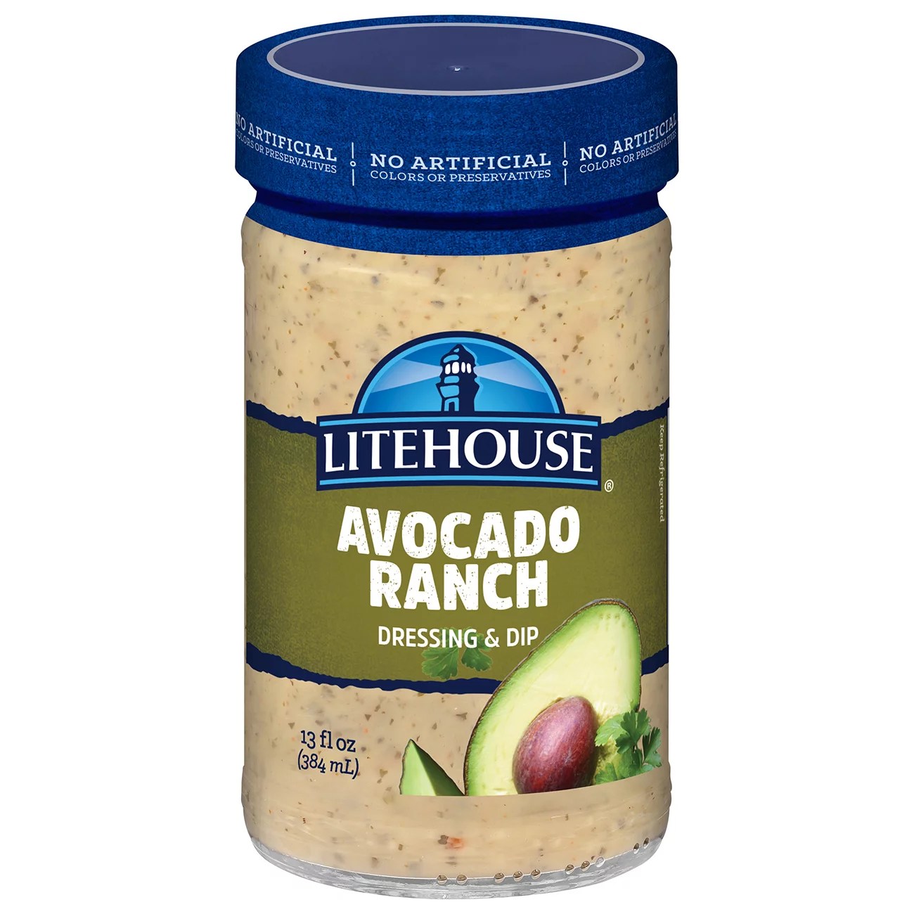 Litehouse Avocado Ranch Dressing Shop Salad Dressings at HEB
