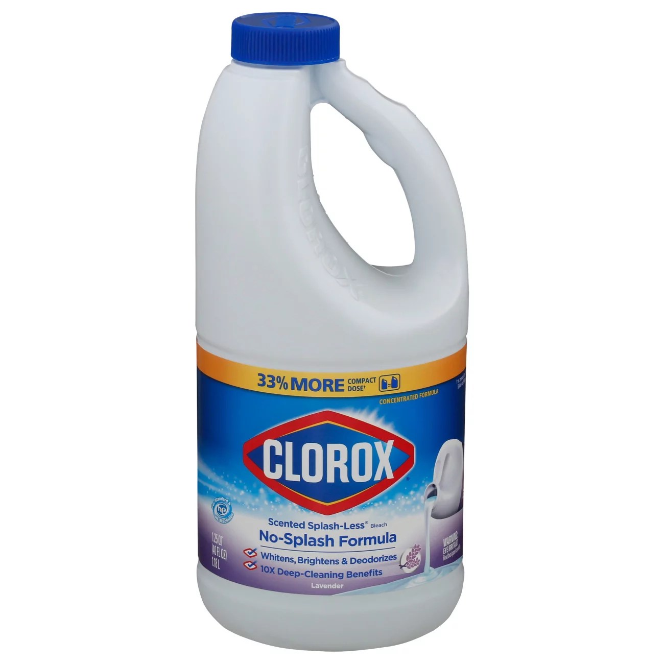 Clorox Splash Less Lavender Liquid Bleach Shop Bleach at HEB