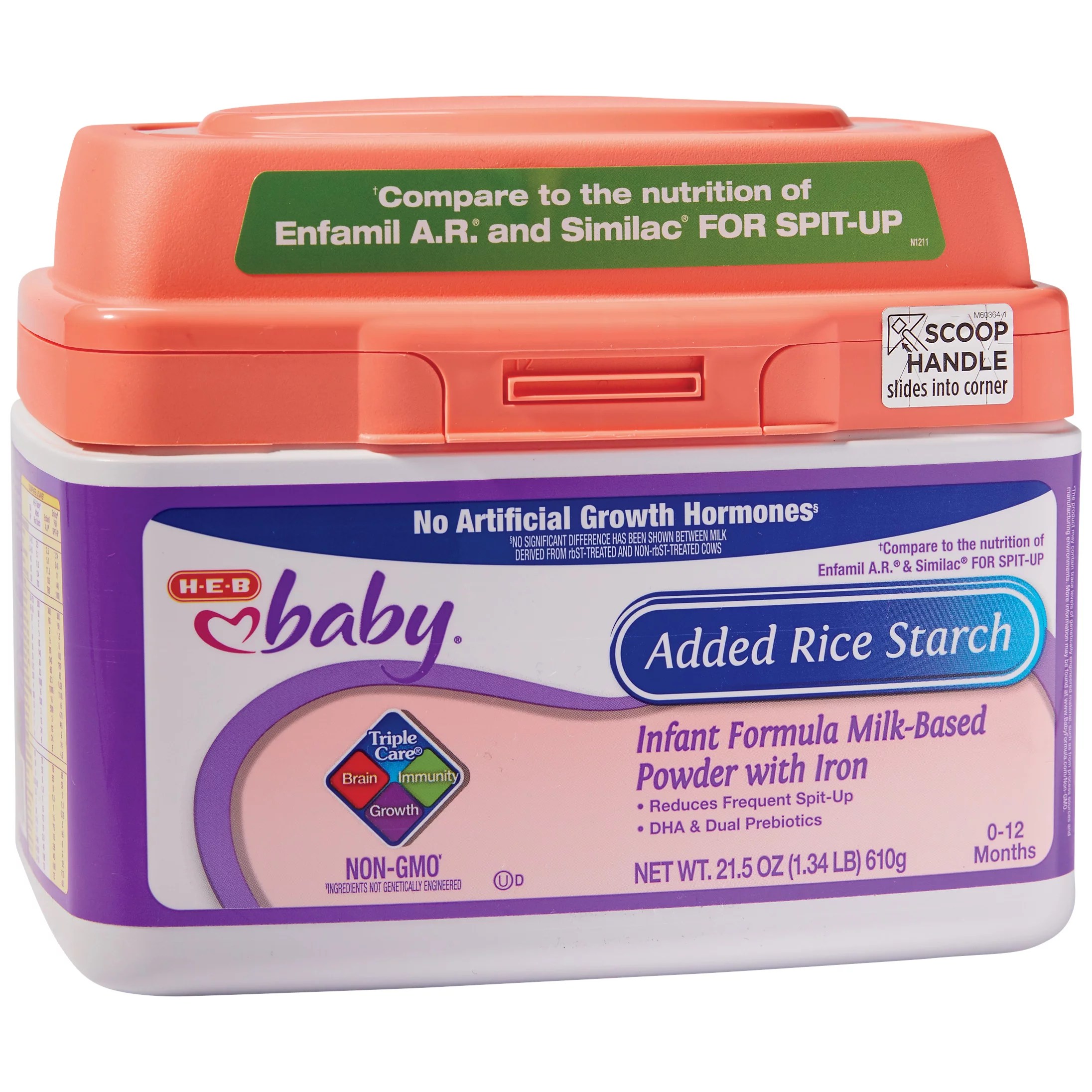 HEB Baby Stage 1 Added Rice Starch Infant Formula MilkBased Powder with Iron Shop Formula