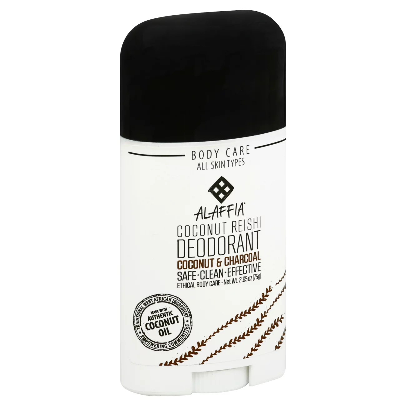 Alaffia Coconut & Charcoal Deodorant Shop Bath & Skin Care at HEB