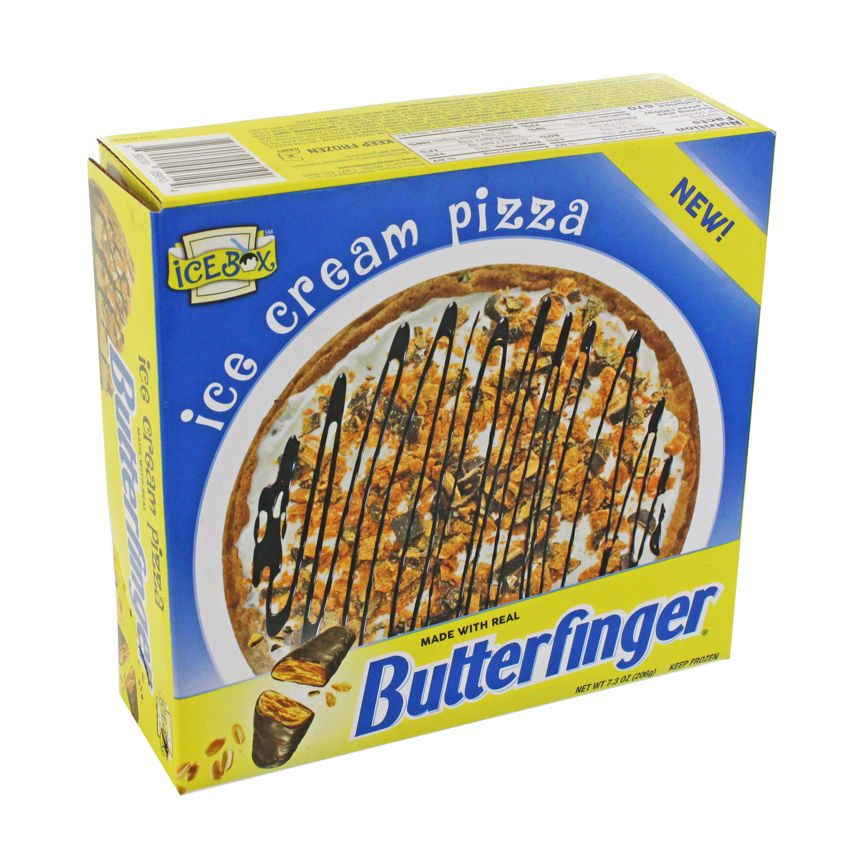 Icebox Butterfinger Ice Cream Pizza Shop Desserts & Pastries at HEB