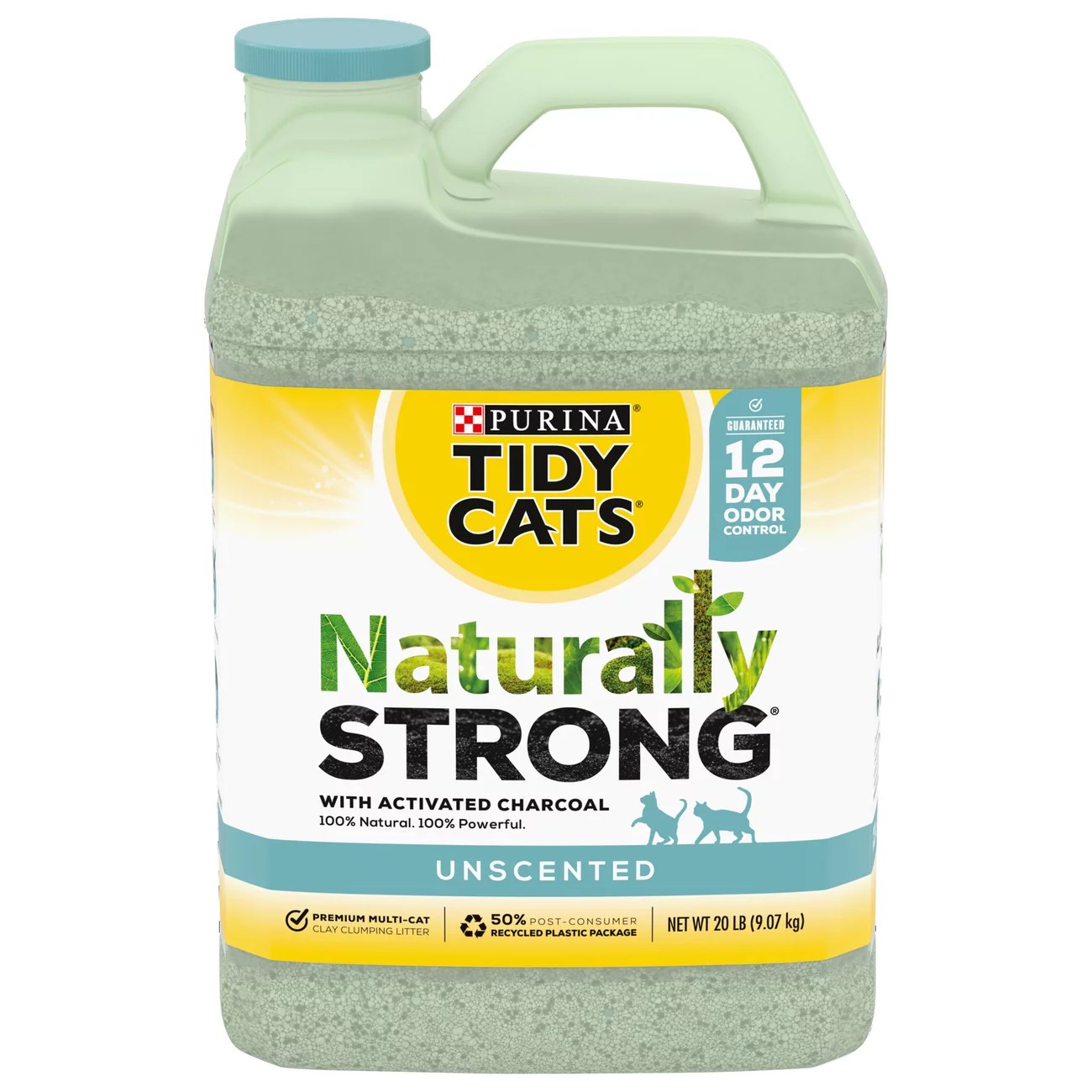 Tidy Cats Naturally Strong Unscented Clumping Litter Shop Cats at HEB