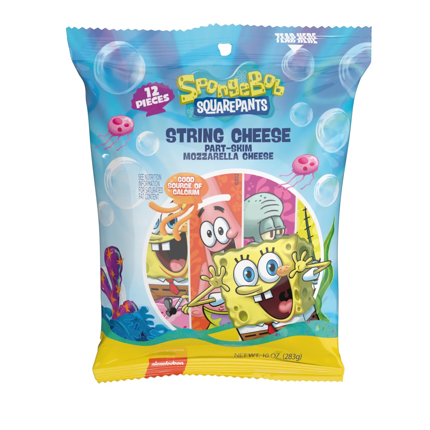 Nickelodeon Spongebob Mozzarella String Cheese Shop Cheese at HEB