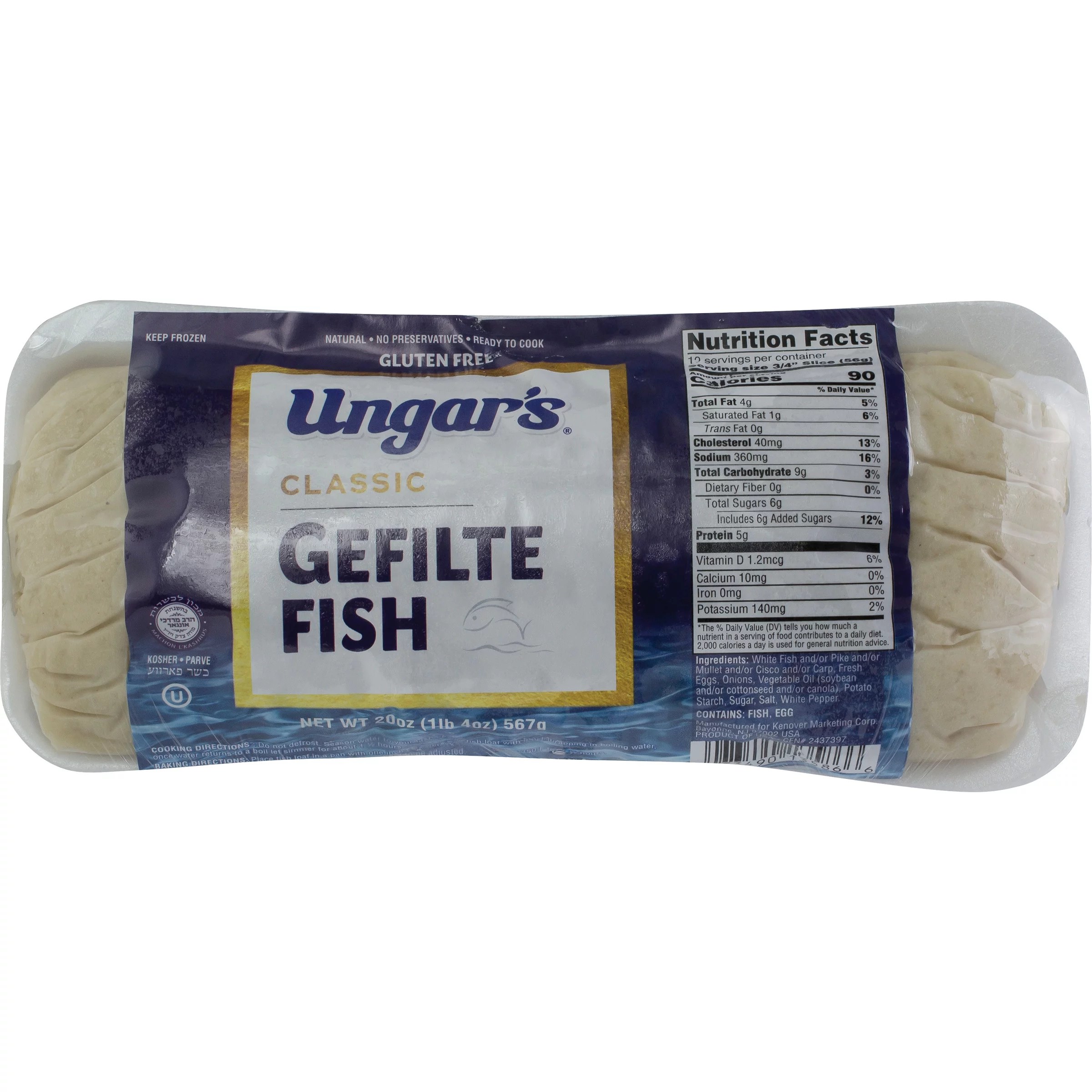Ungar's Classic Gefilte Fish Shop Seafood at HEB
