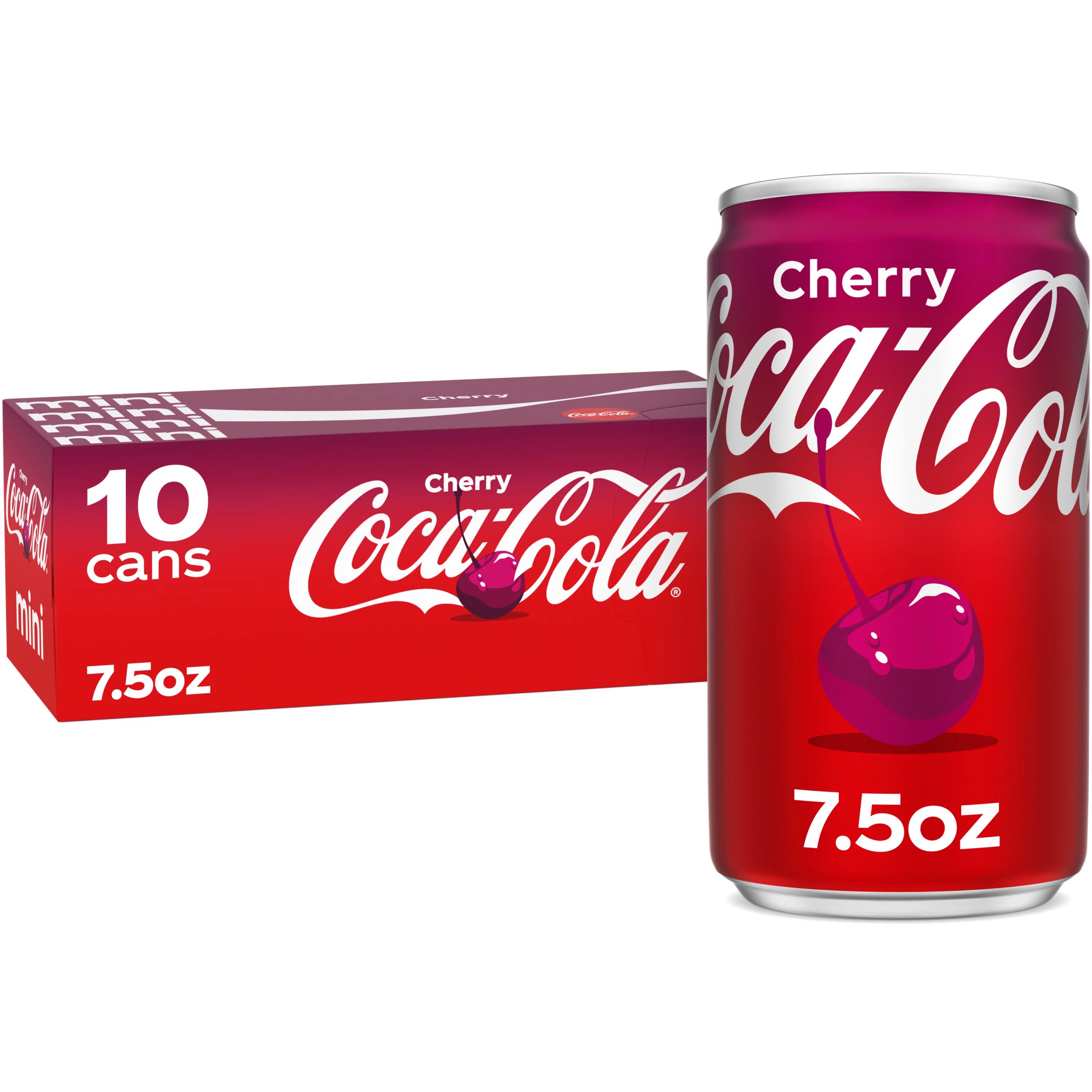 CocaCola Cherry Coke Mini 7.5 oz Cans Shop Soda at HEB