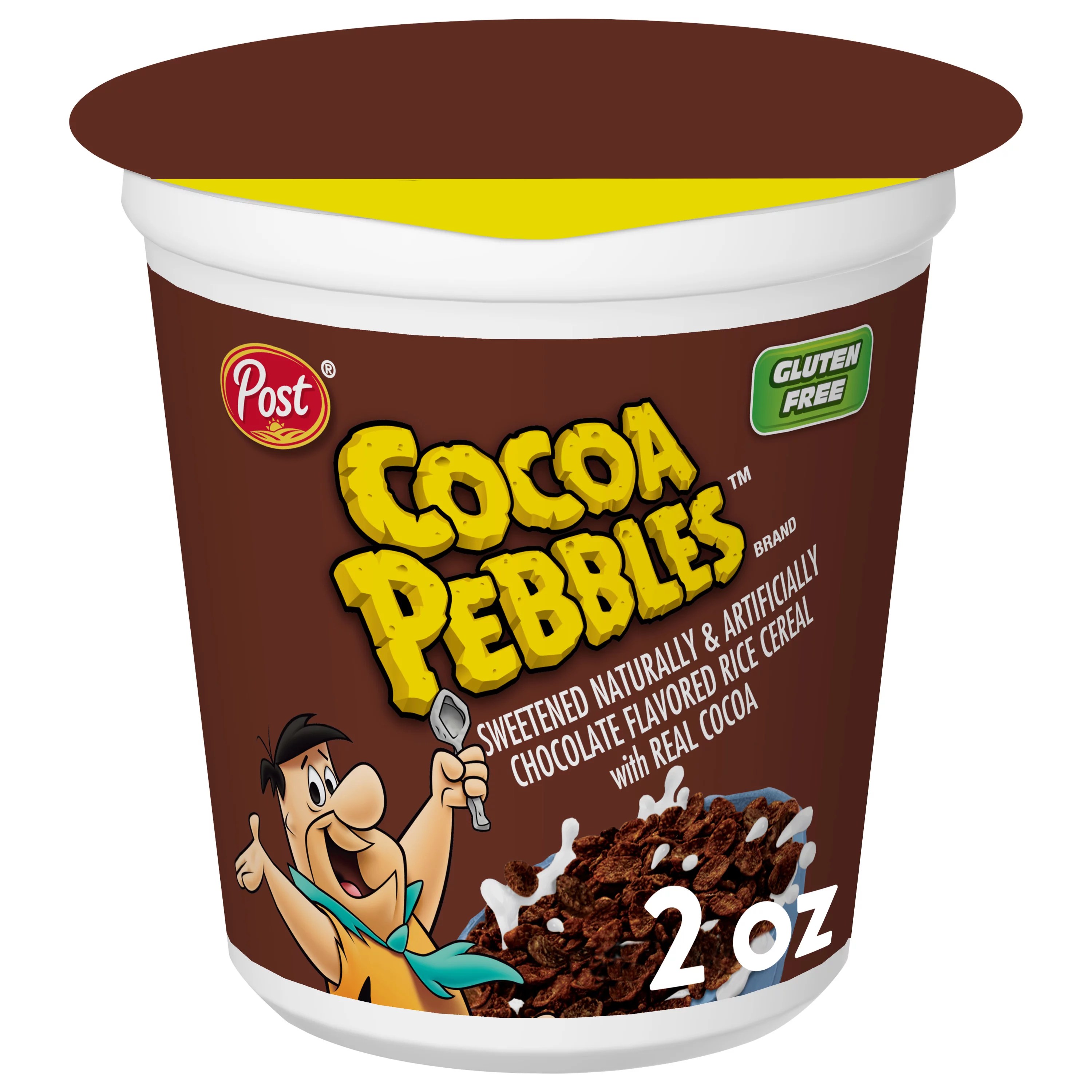 Post Cocoa Pebbles Cereal Cup Shop Cereal & Breakfast at HEB