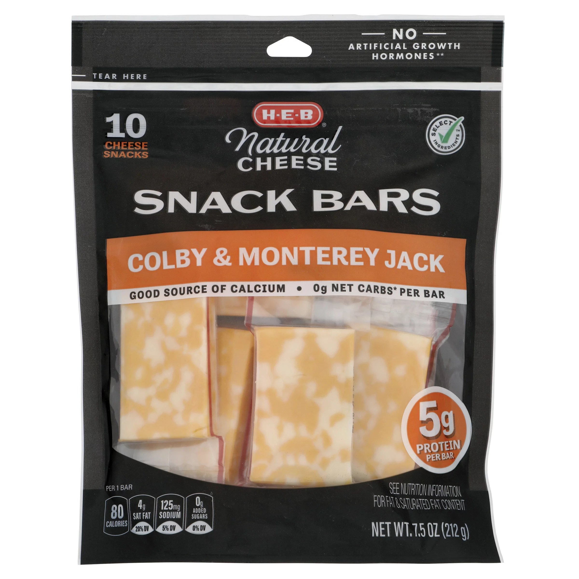 HEB Colby Jack Cheese Bar Snacks Shop Cheese at HEB