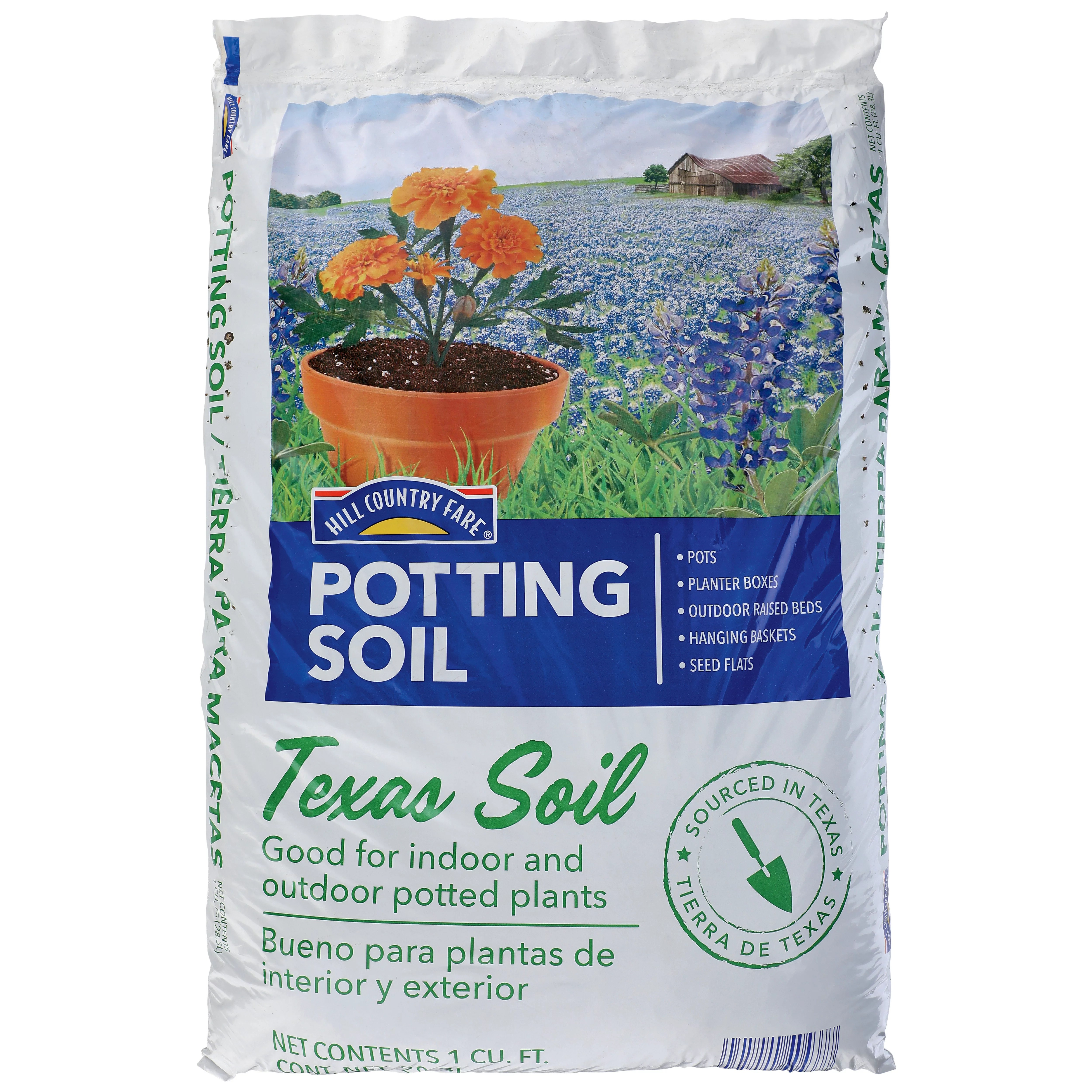 Hill Country Fare Texas Potting Soil Shop Soil & Mulch at HEB