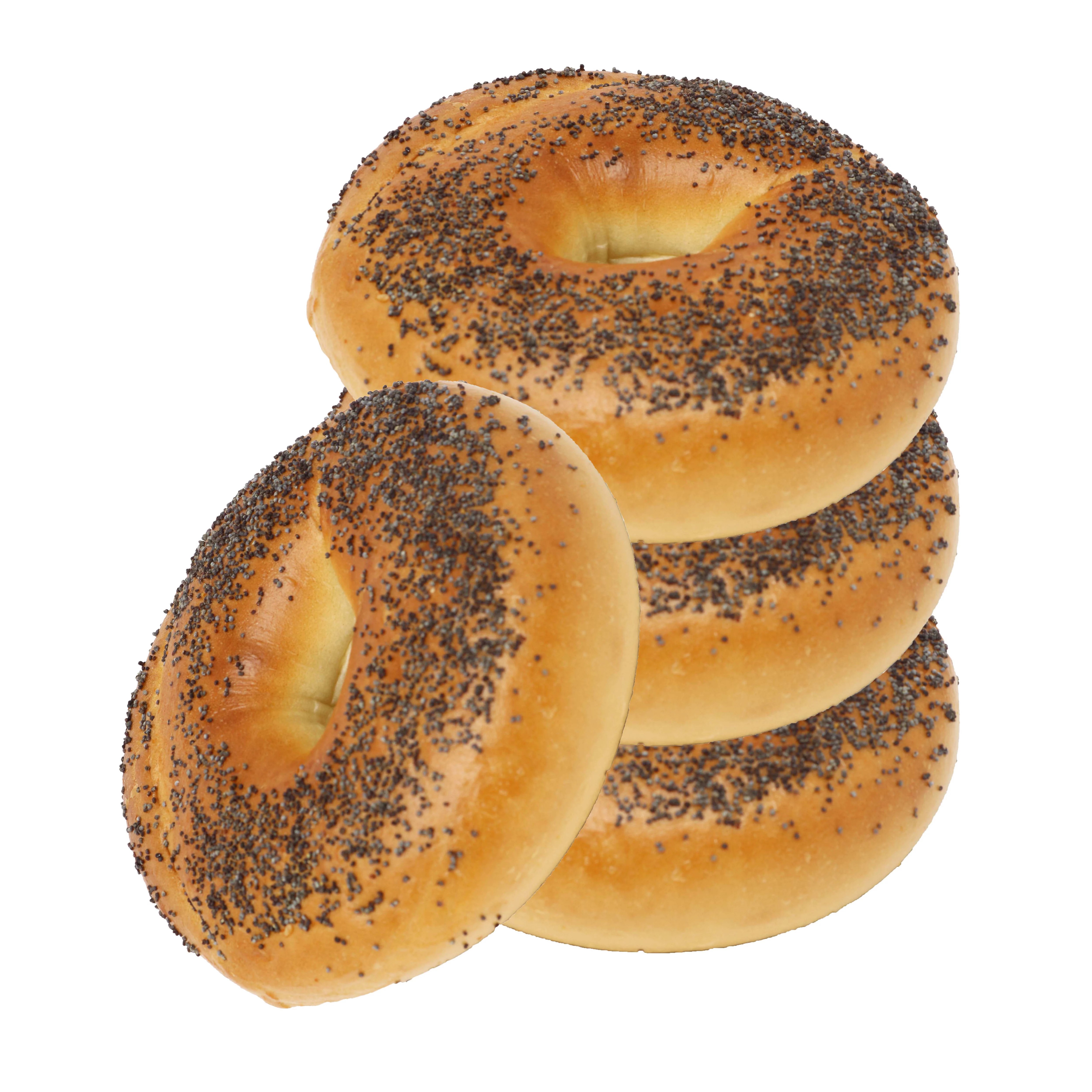 HEB Kosher Poppy Seed Bagels Shop Bread at HEB