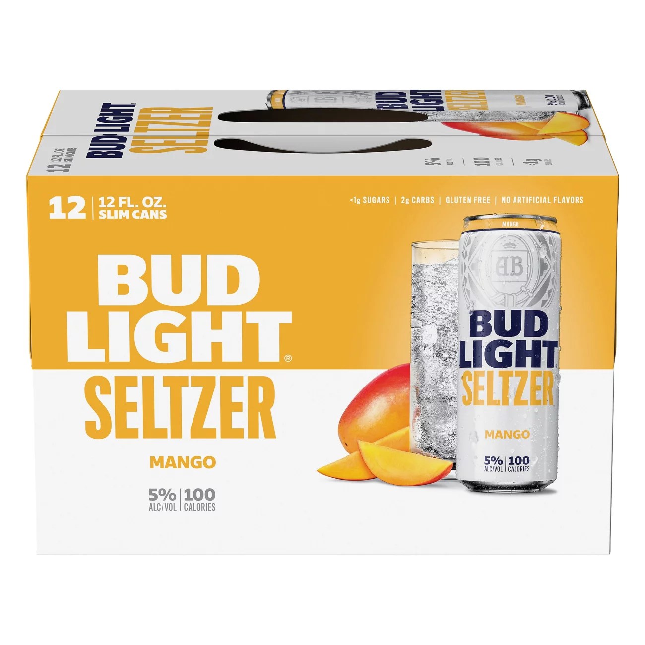 Bud Light Seltzer Mango 12 oz Cans Shop Beer & Wine at HEB