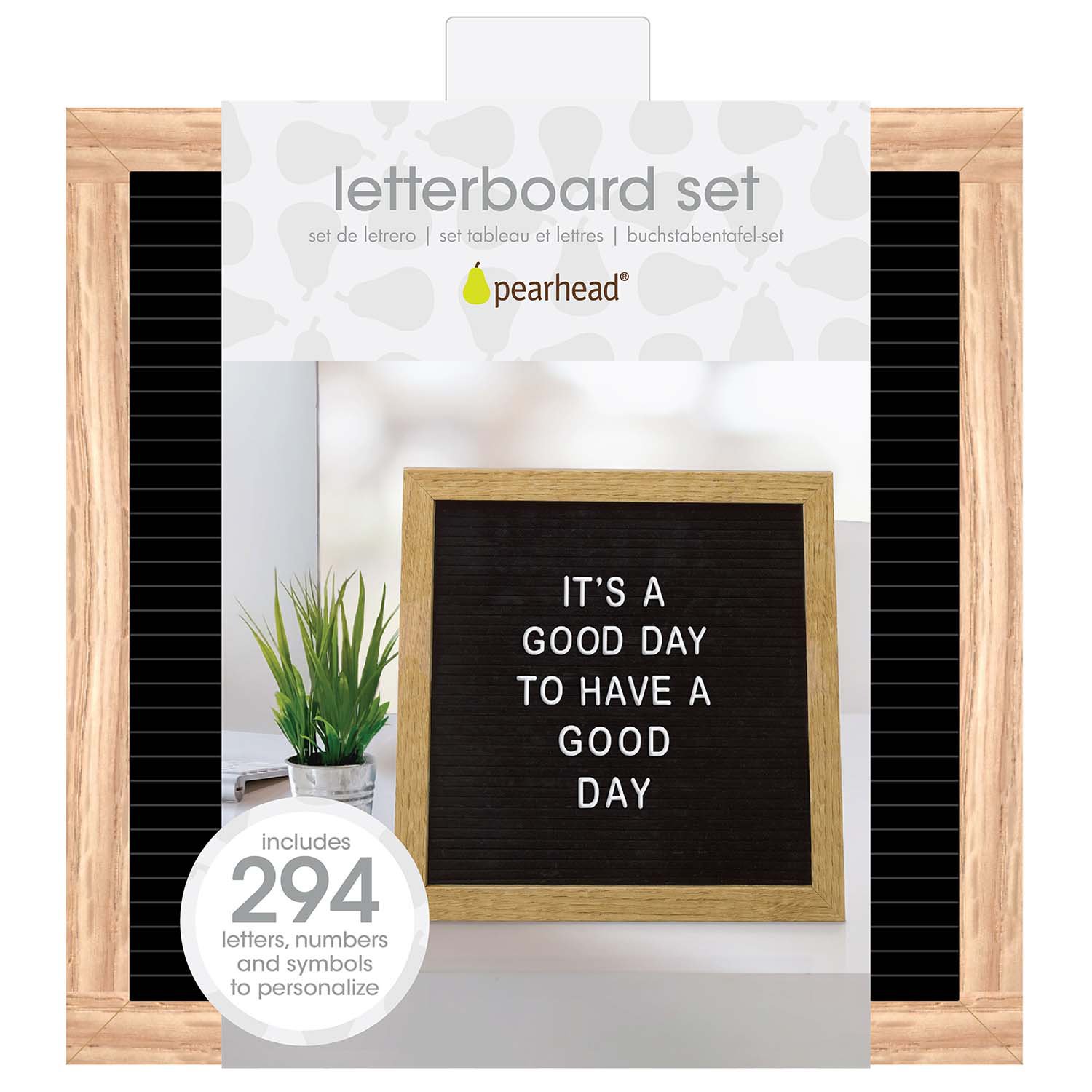 Pearhead Wooden Letter Board Set Shop School & Office Supplies at HEB