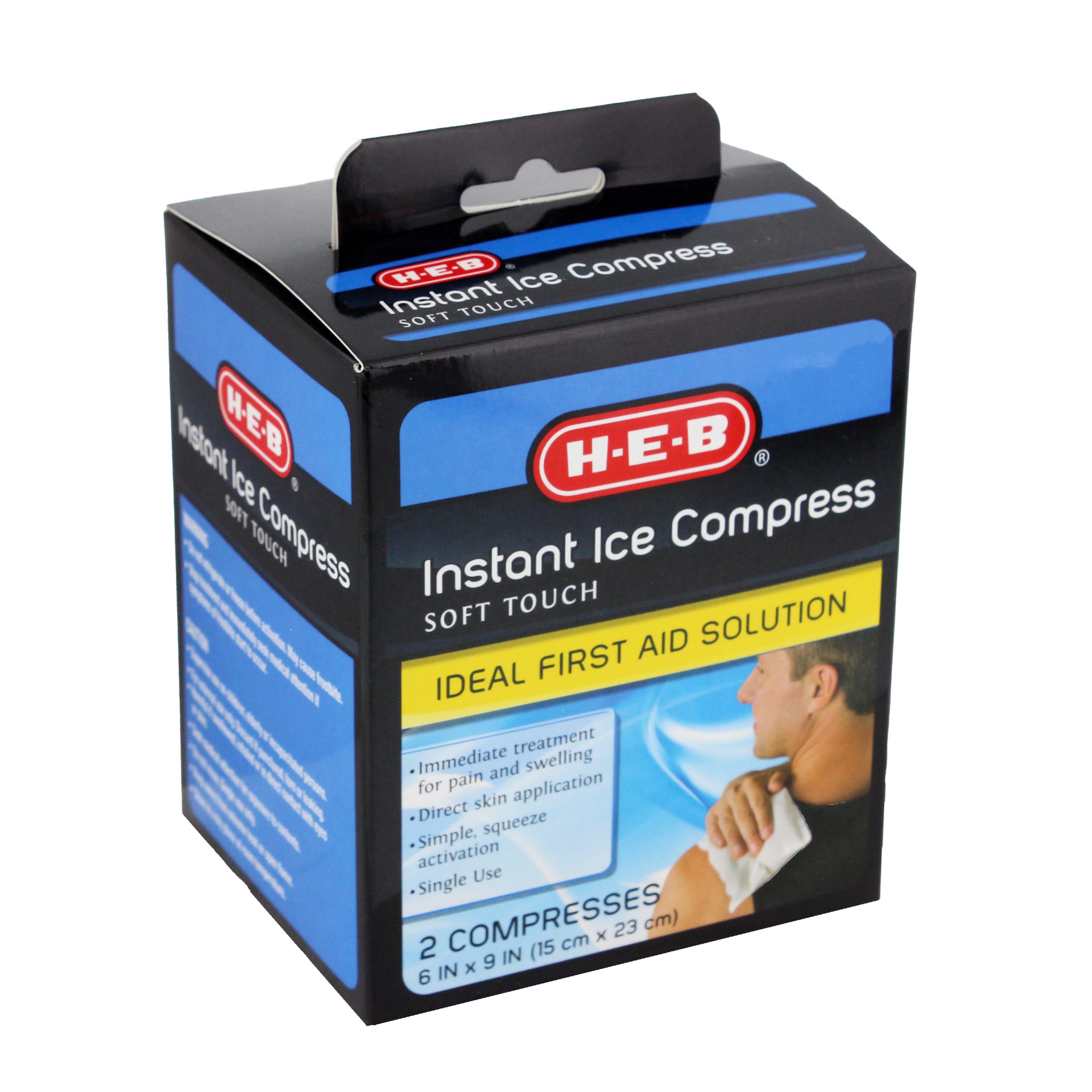 HEB Instant Ice Compress Shop Kits & Supplies at HEB