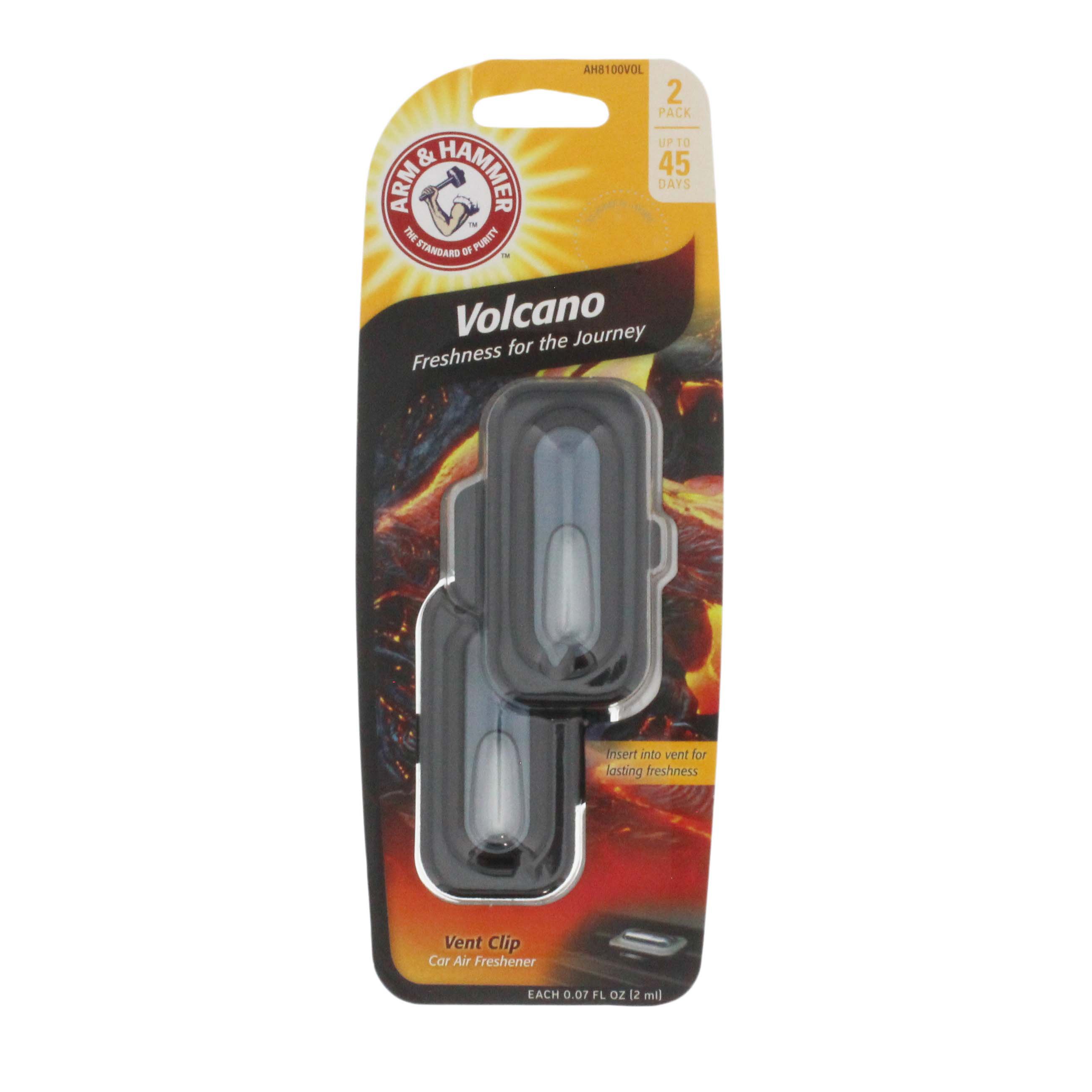 Arm & Hammer Volcano Car Air Freshener Vent Clip Shop Air Fresheners at HEB