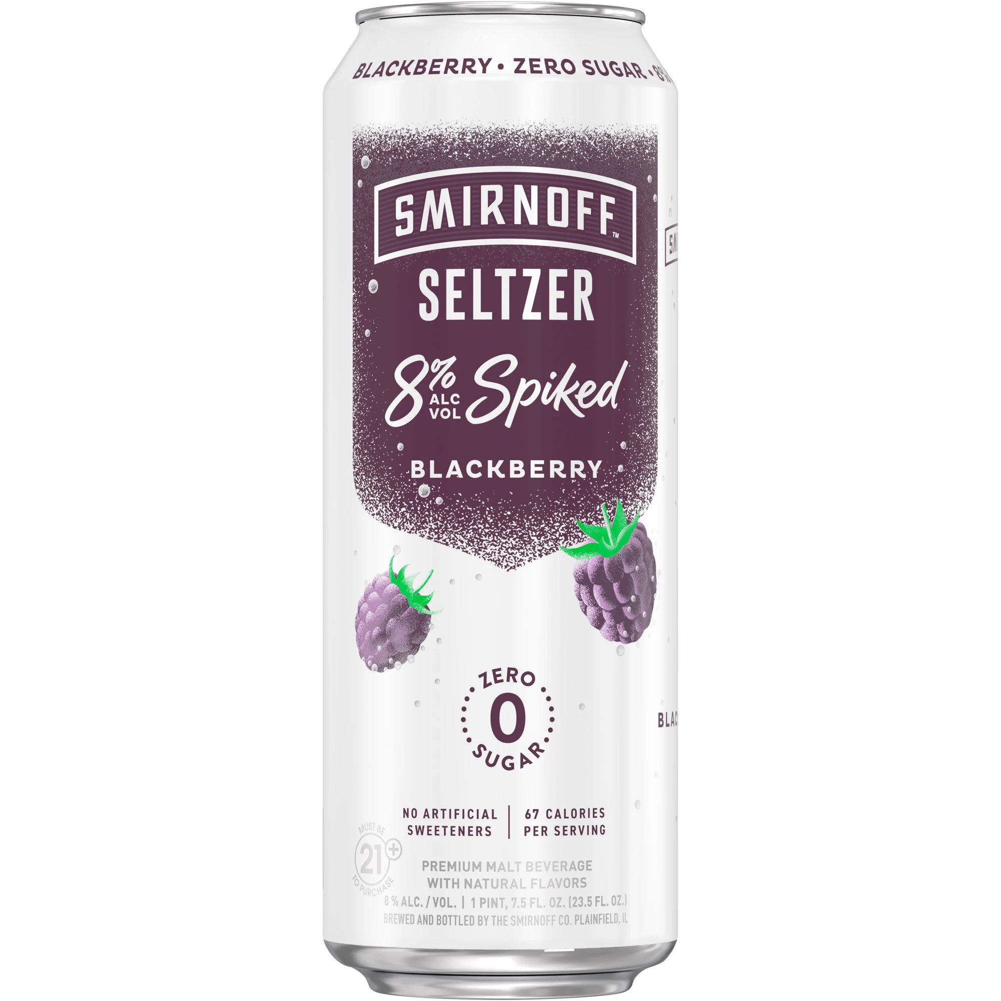 Smirnoff Blackberry Spiked Seltzer Shop Malt Beverages & Coolers at HEB