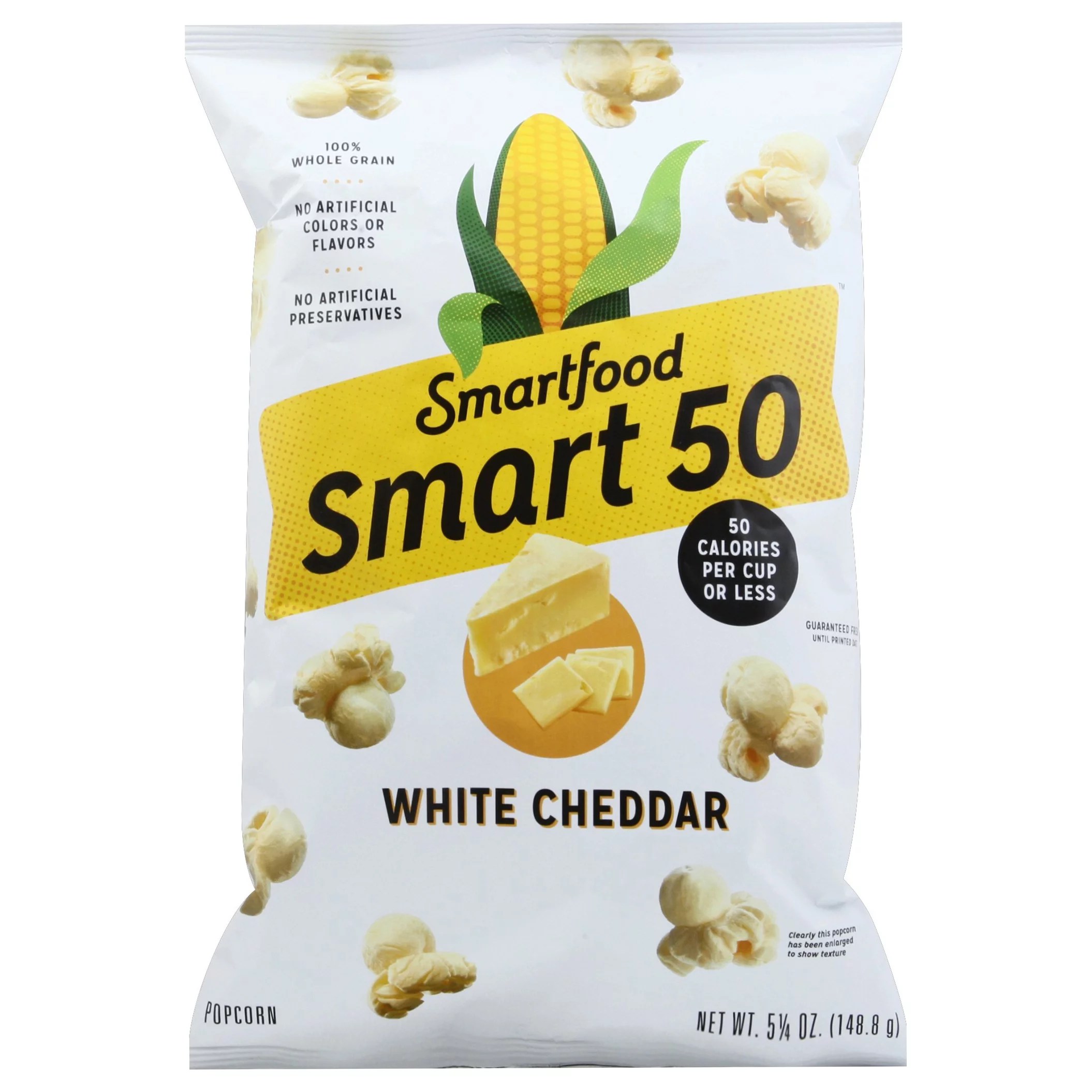 Smartfood Smart 50 White Cheddar Popcorn Shop Popcorn at HEB