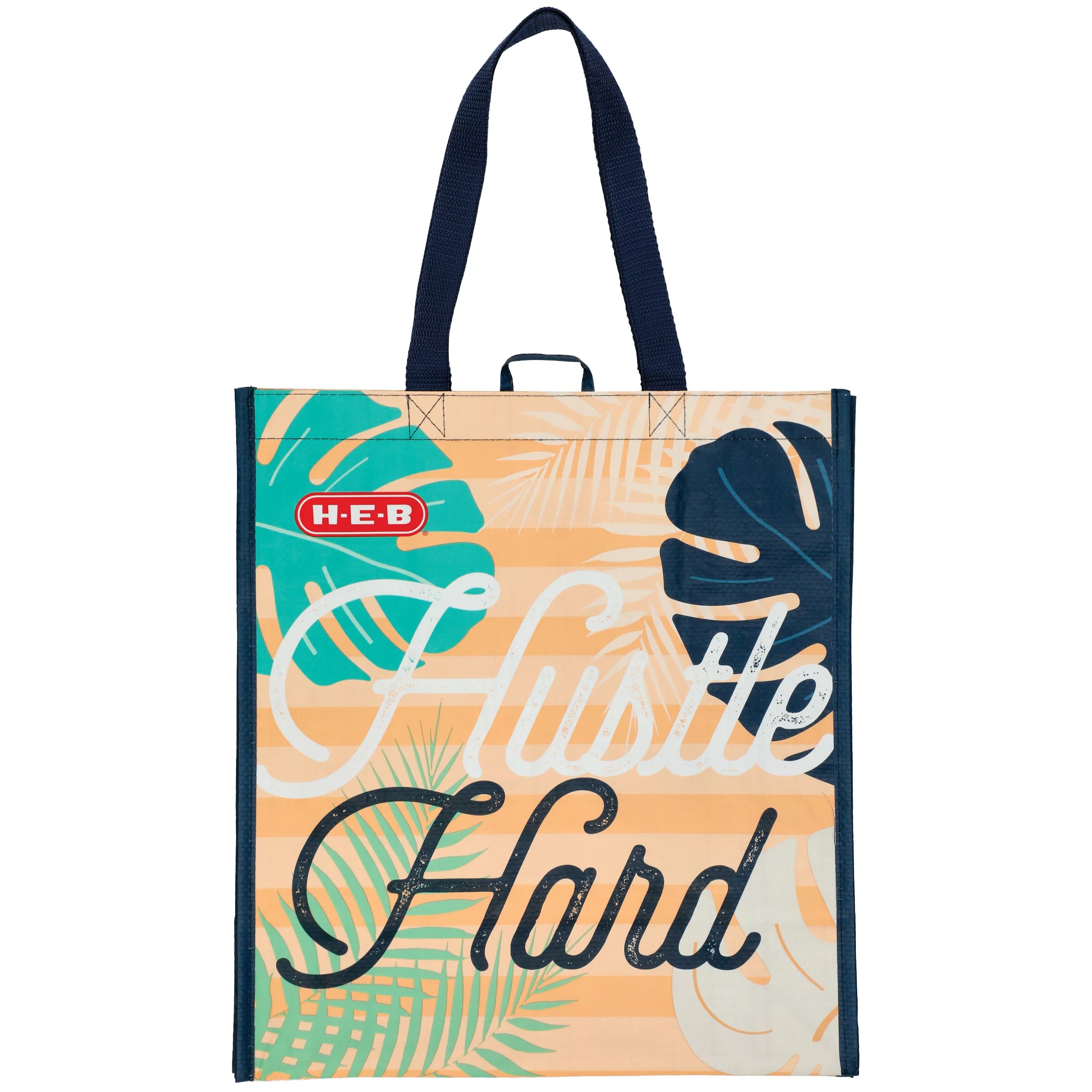 HEB Hustle Hard Standard Reusable Bag Shop Reusable Shopping Bags
