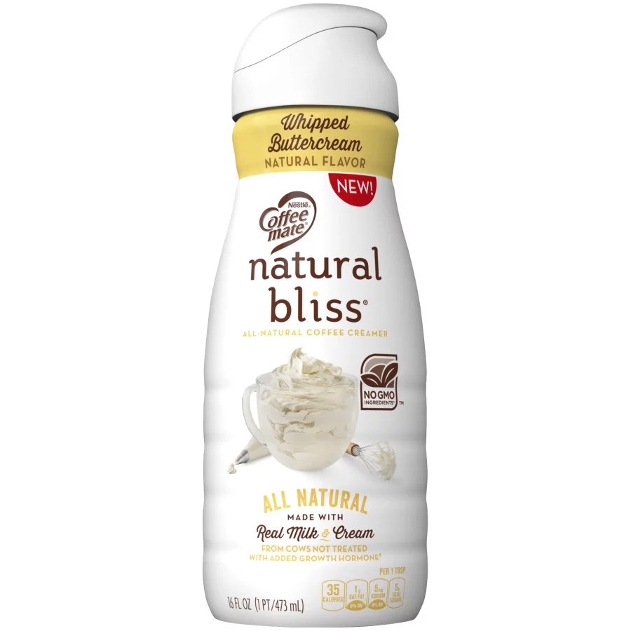 Nestle Coffee Mate Natural Bliss Whipped Buttercream Flavored Liquid