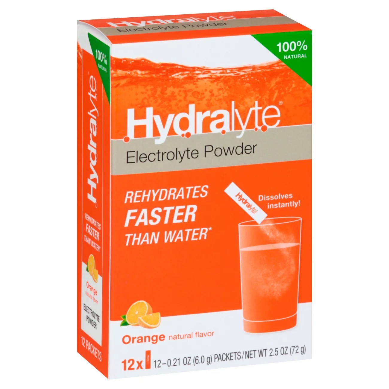 Hydralyte Orange Electrolyte Powder Shop Medicines & Treatments at HEB