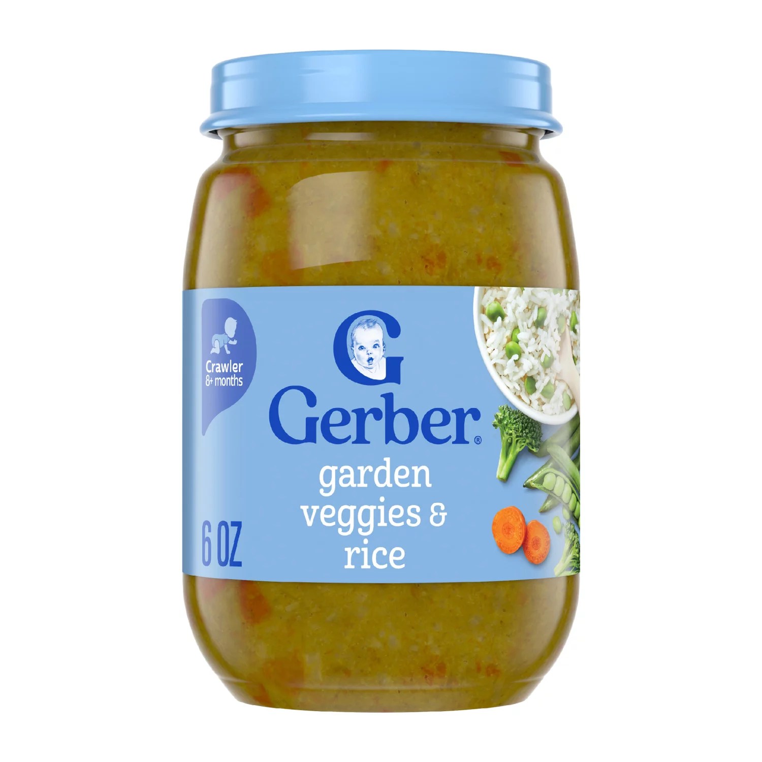 Gerber 3rd Foods Garden Veggie Rice Shop Baby Food at HEB