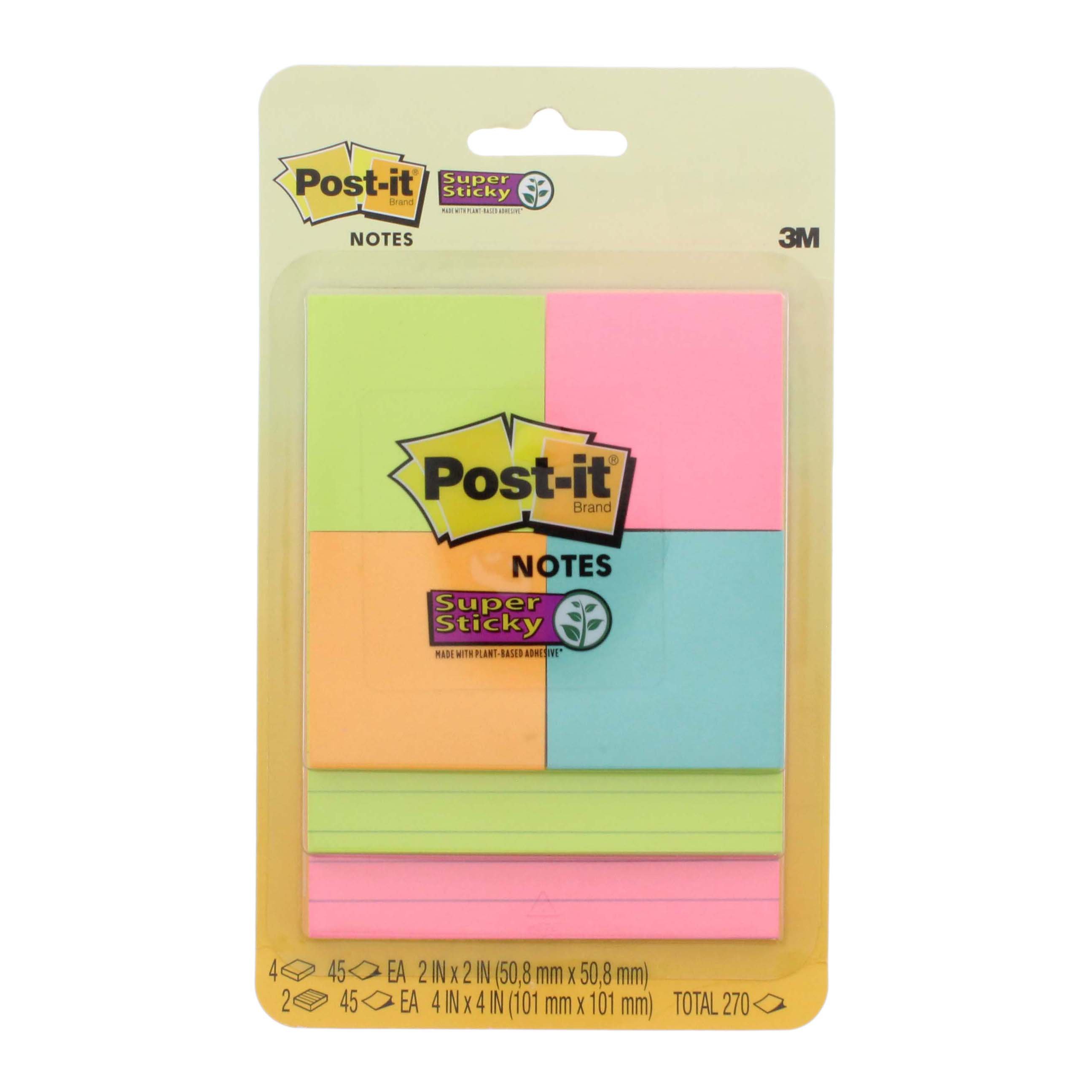 Postit Super Sticky Assorted Notes Shop Sticky Notes & Index Cards