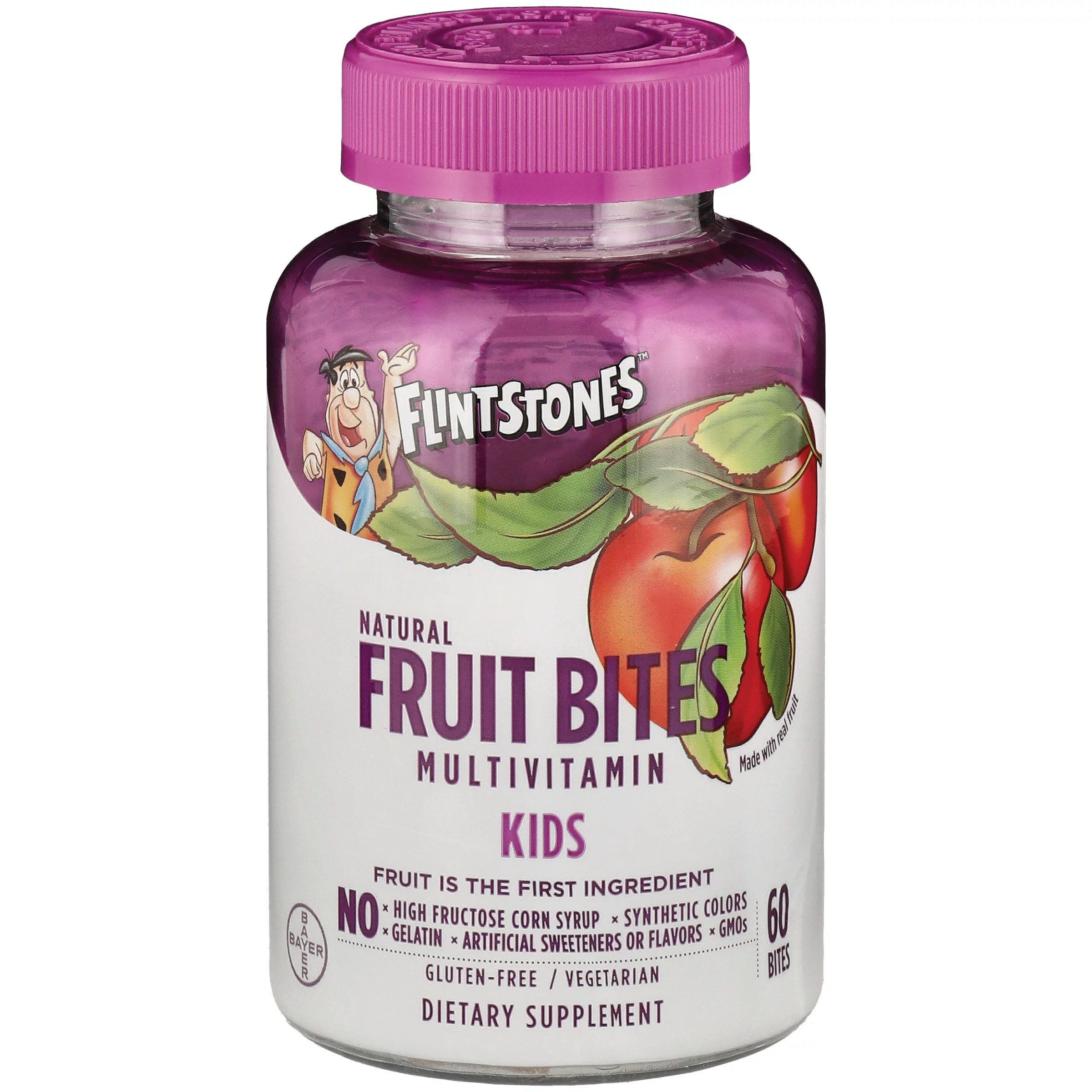 One A Day Kid's Flintstones Natural Fruit Bites Multivitamin Shop