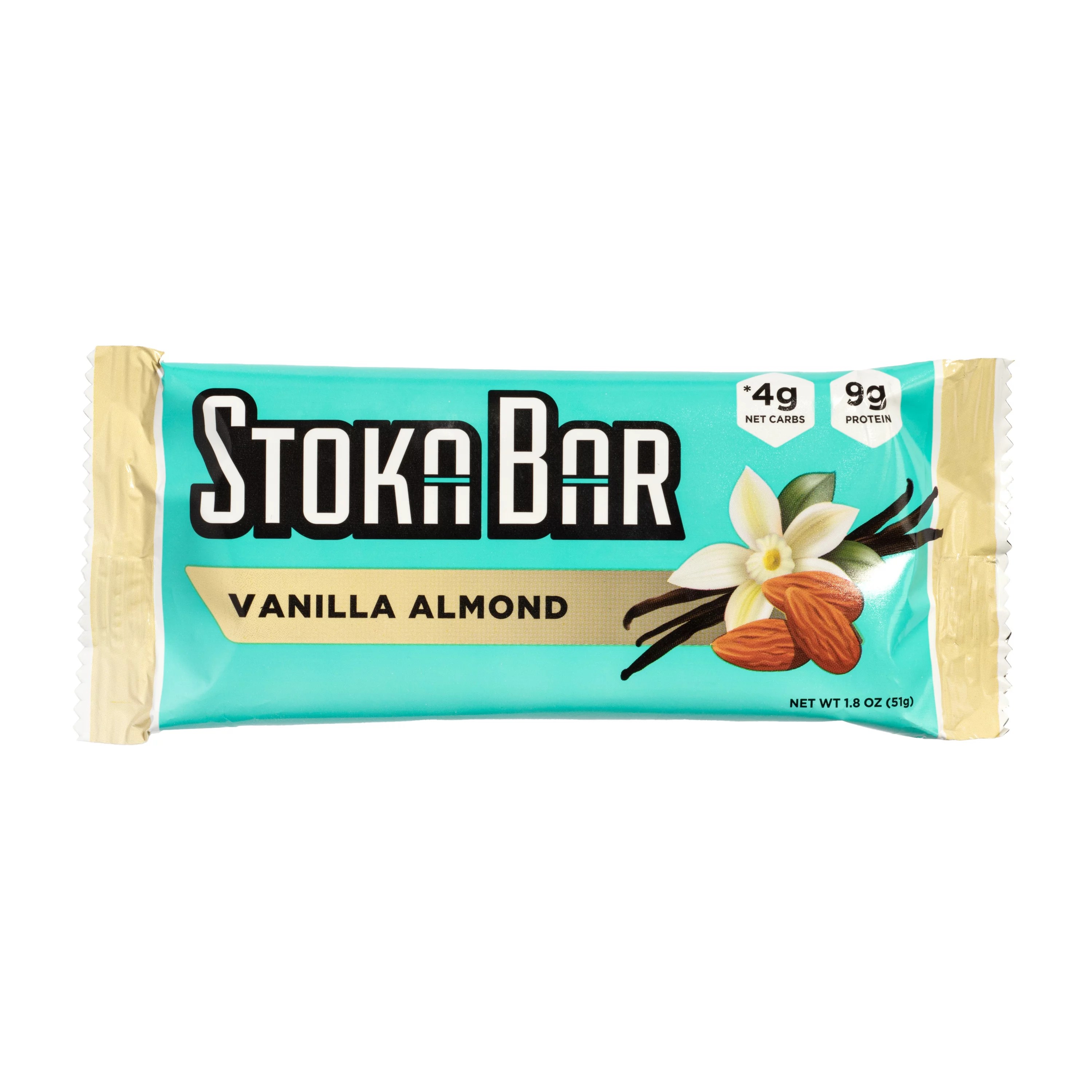 Stoka Bar Vanilla Almond Bar Shop Granola & Snack Bars at HEB