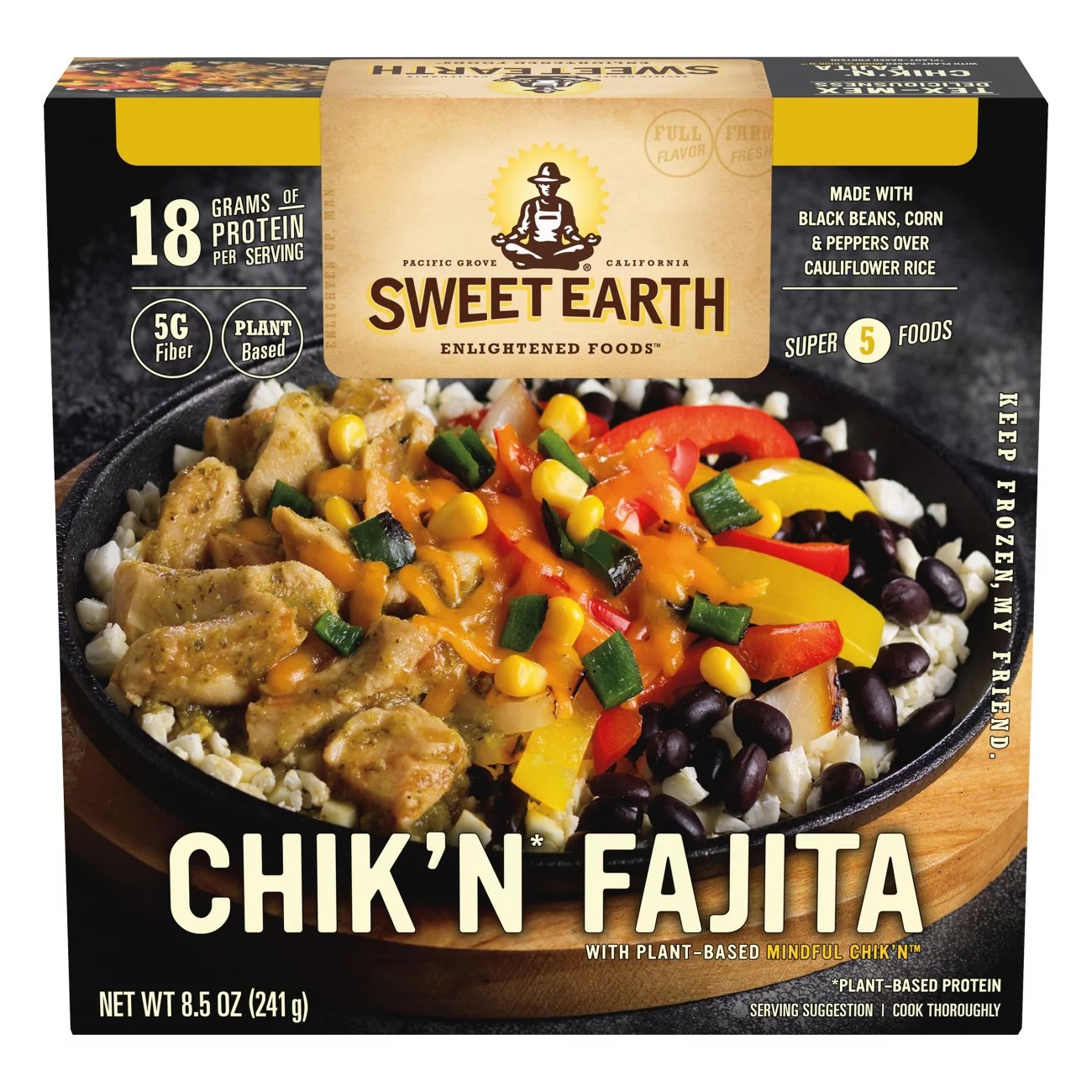 Sweet Earth Natural Foods Chicken Fajita Bowl Shop Entrees & Sides at