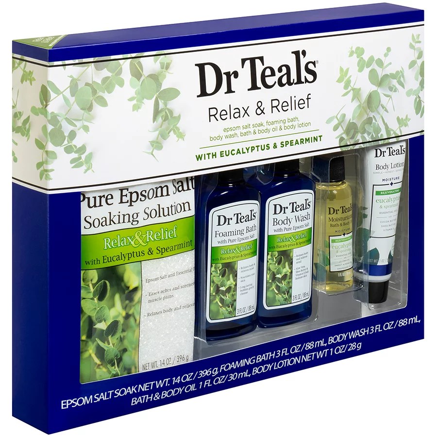 Dr. Teal's Regimen Gift Set Eucalyptus Shop Bath & Skin Care Sets at