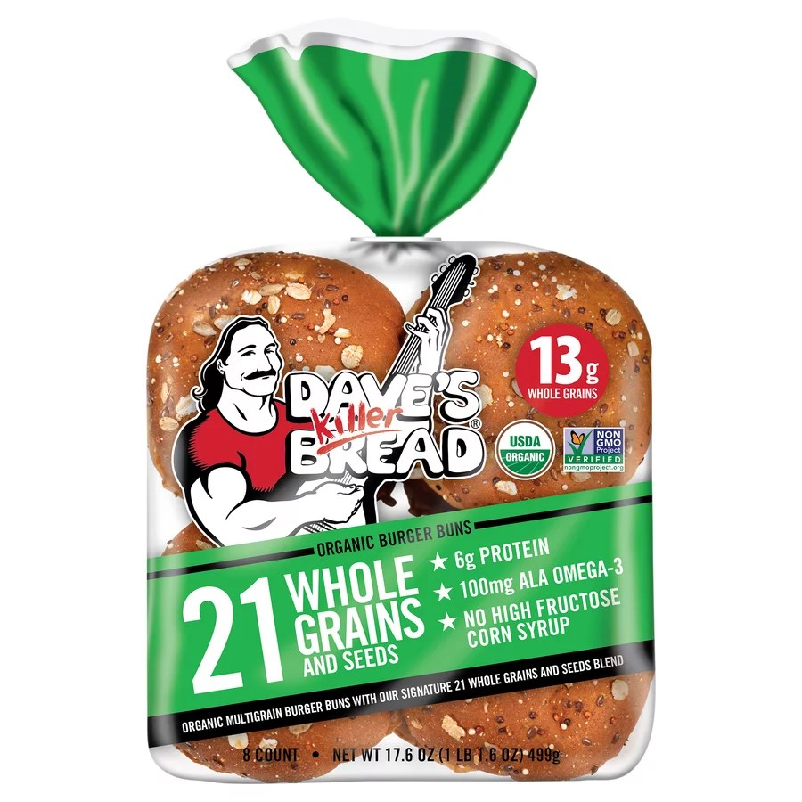 Dave's Killer Bread 21 Whole Grain Buns Shop Bread at HEB