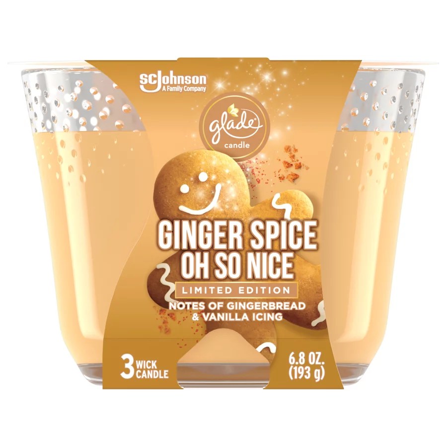 Glade Ginger Spice Oh So Nice Candle Shop Candles at HEB