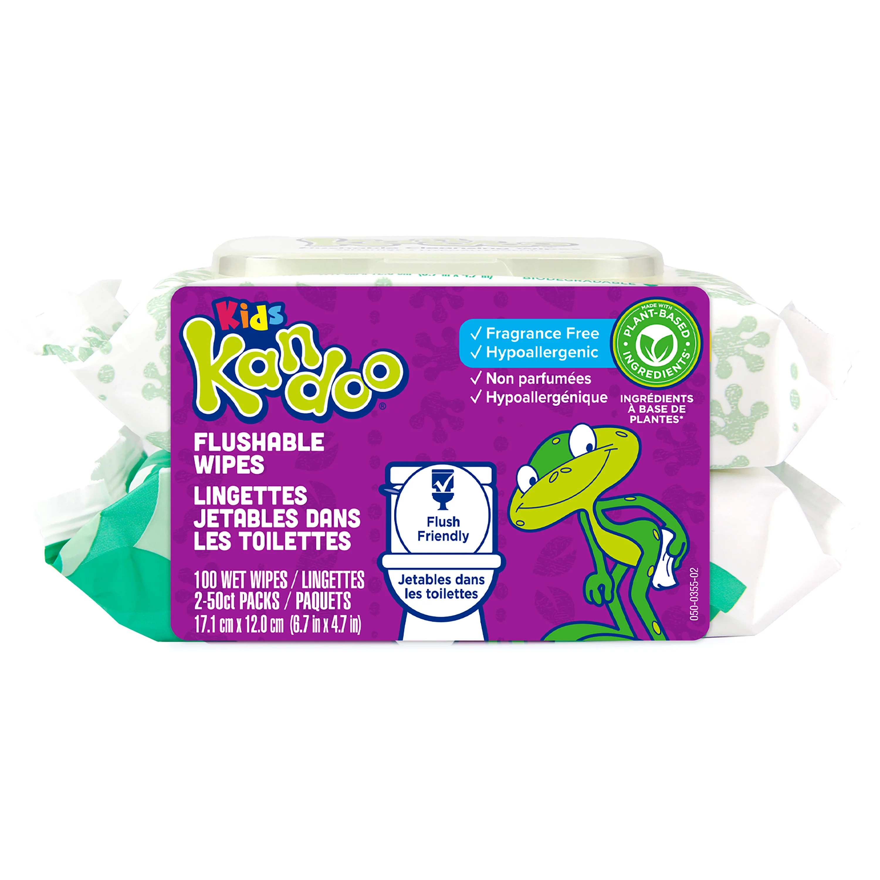 Kandoo Kids Flushable Wipes, 2 ct Sensitive Shop Baby Wipes at HEB