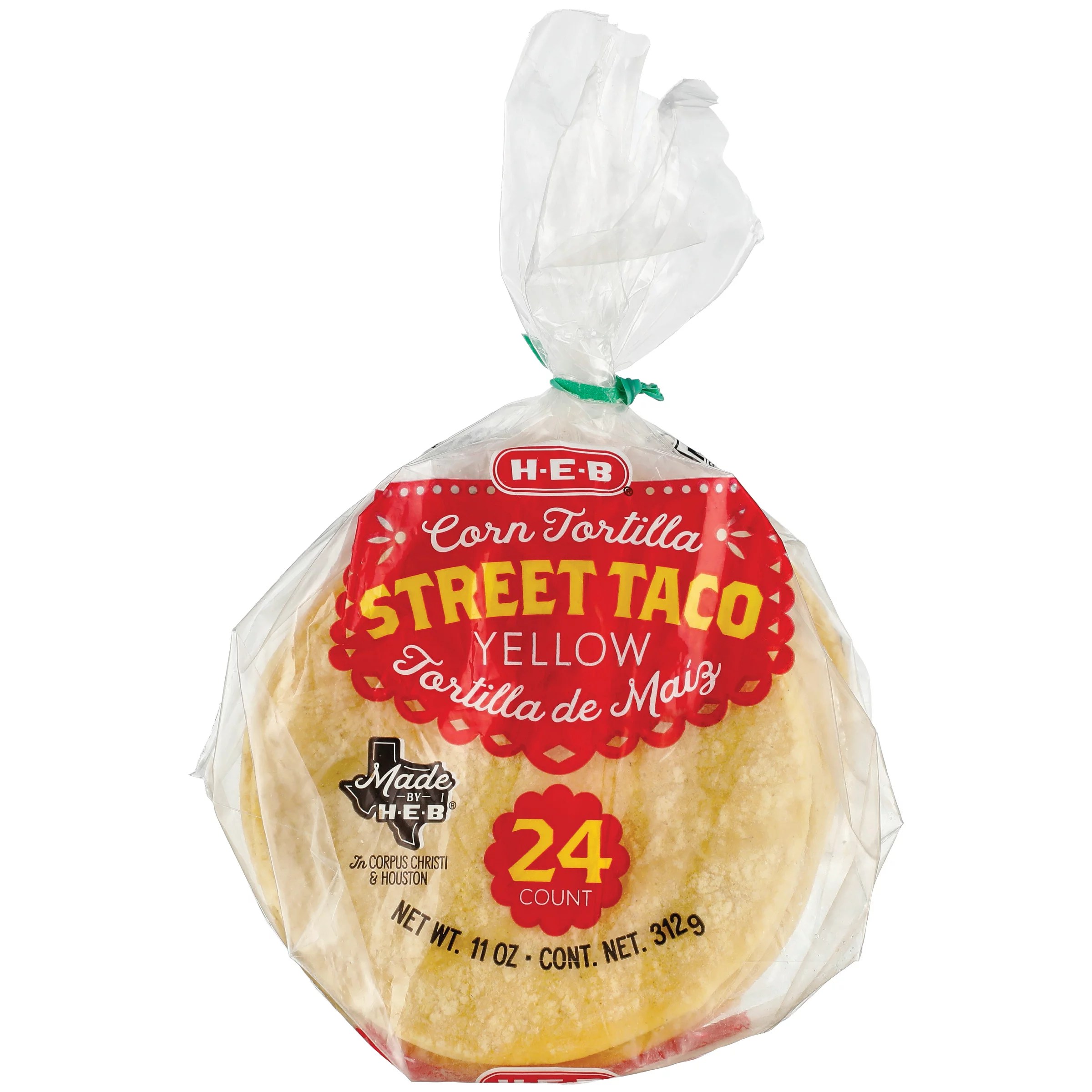 HEB Street Taco Yellow Corn Tortillas Shop Tortillas at HEB