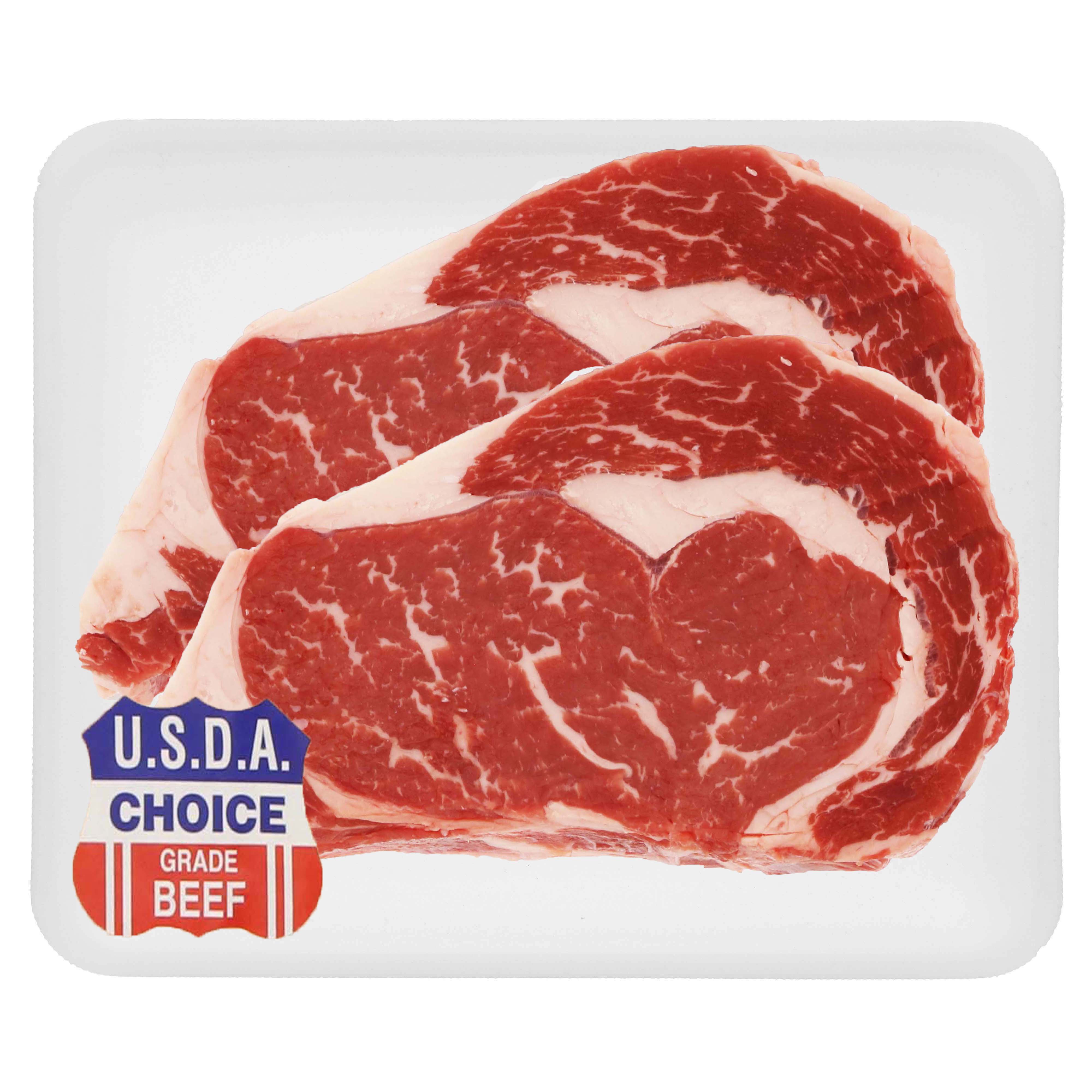 HEB Beef Ribeye Steak Boneless Thin, USDA Choice Shop Beef at HEB