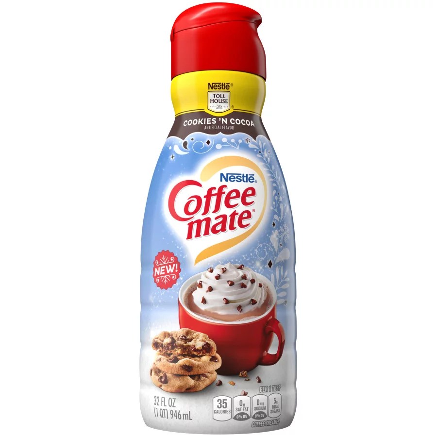 Nestle Coffee Mate Cookies 'N Cocoa Liquid Coffee Creamer Shop Coffee Creamer at HEB
