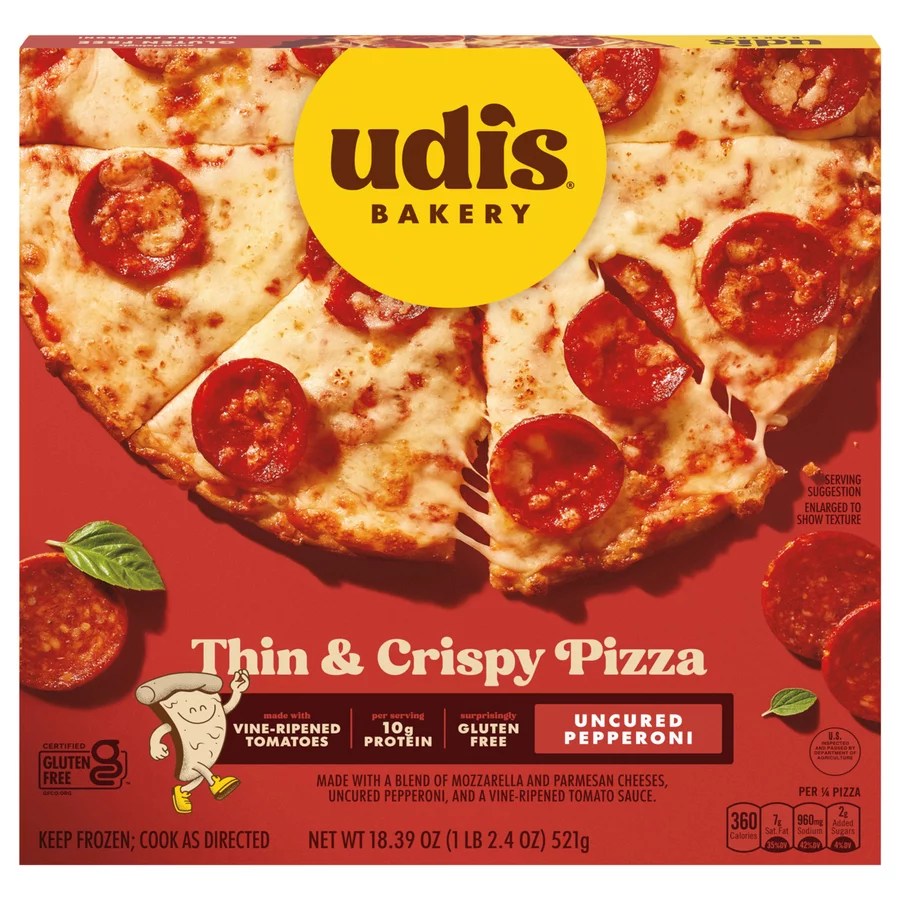 Udi's Gluten Free Pepperoni Pizza Shop Pizza at HEB
