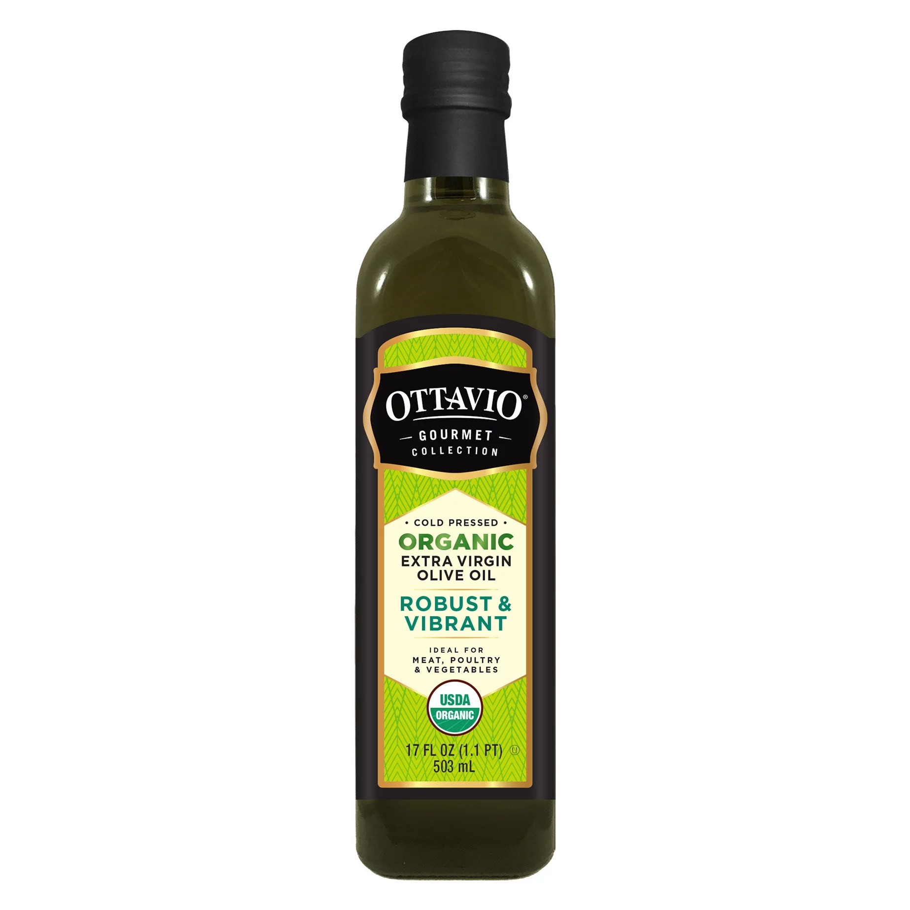 Ottavio Gourmet Collection Organic Robust & Vibrant Extra Virgin Olive