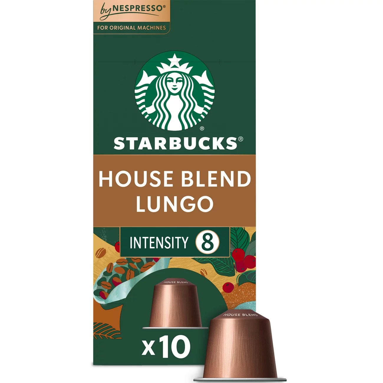 Starbucks House Blend Nespresso Capsules Shop Coffee at HEB