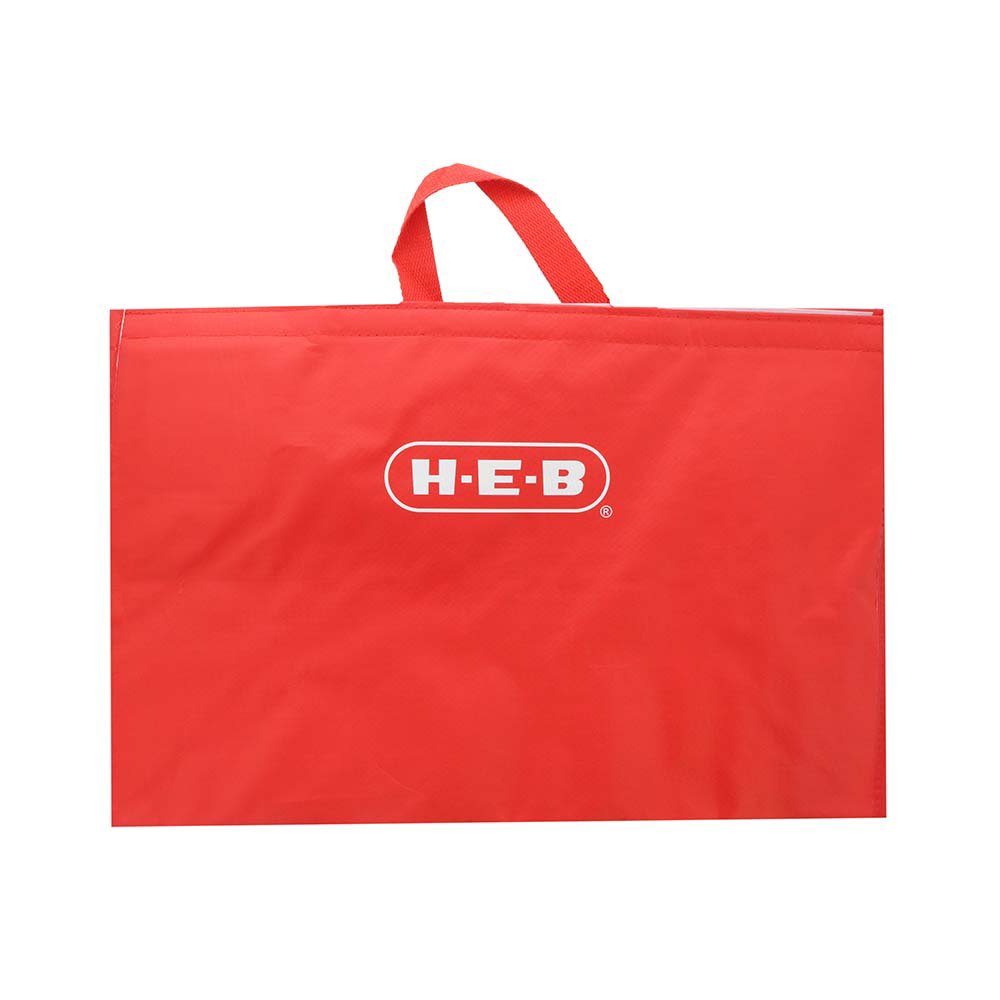 HEB Red Insulated Reusable Cooler Bag Shop Reusable Shopping Bags at HEB