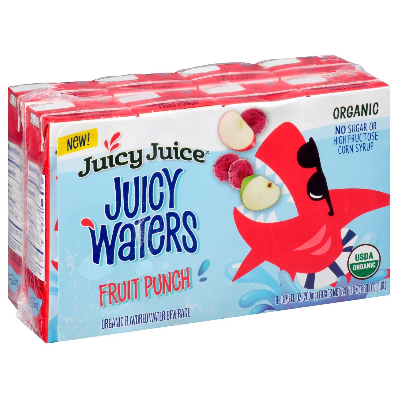 Juicy Juice Juicy Waters Fruit Punch Water 6.75 oz Boxes Shop Juice at HEB