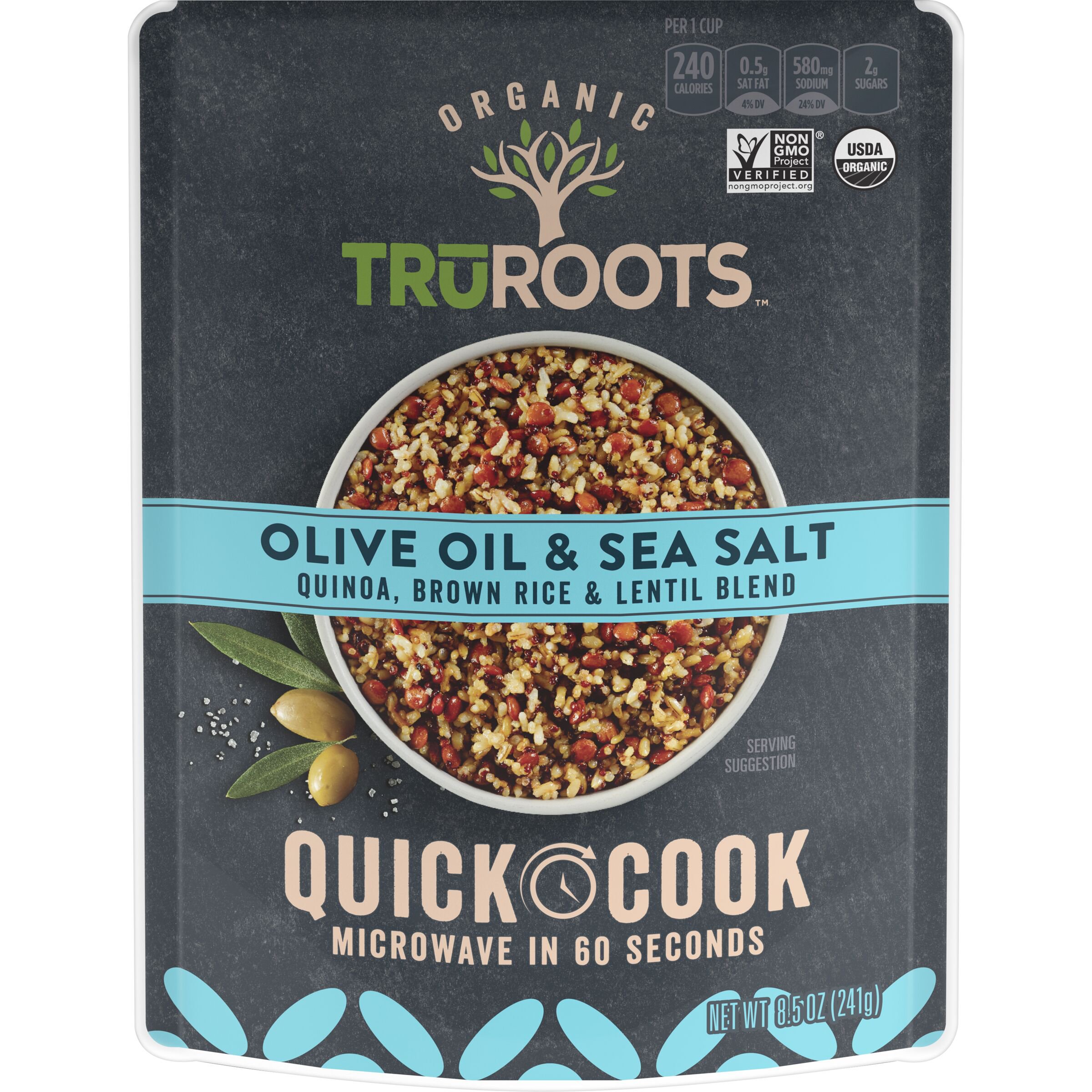 Truroots Olive Oil & Sea Salt Quinoa, Brown Rice & Lentil Blend Shop