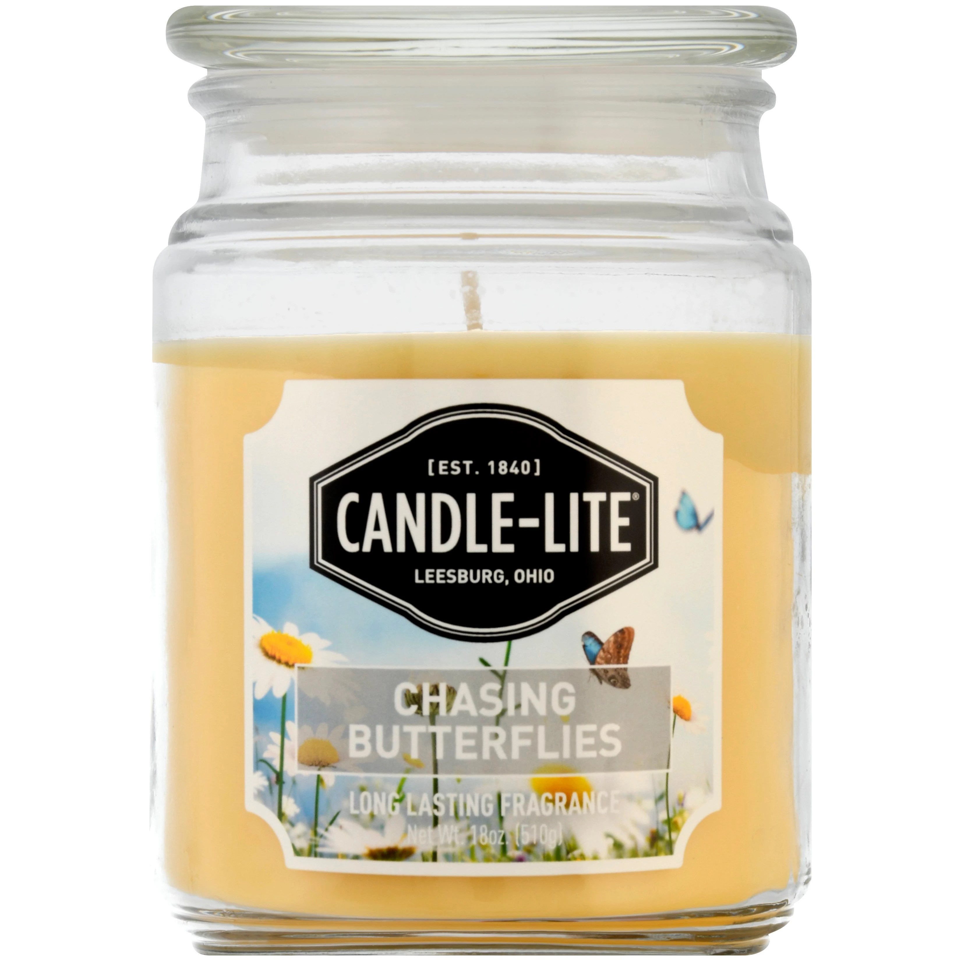 CandleLite Chasing Butterflies Scented Glass Jar Shop Candles at HEB