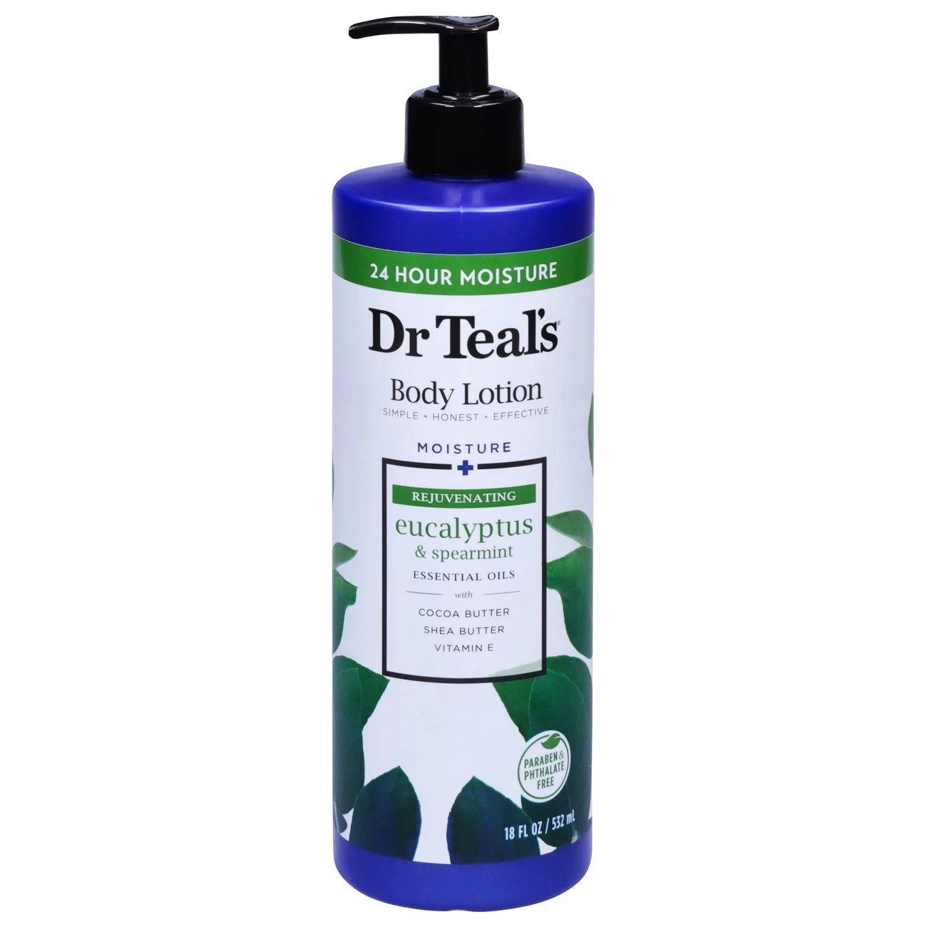 Dr Teal's DR. Teals Body Lotion Eucalyptus 18 OZ Shop Moisturizers at