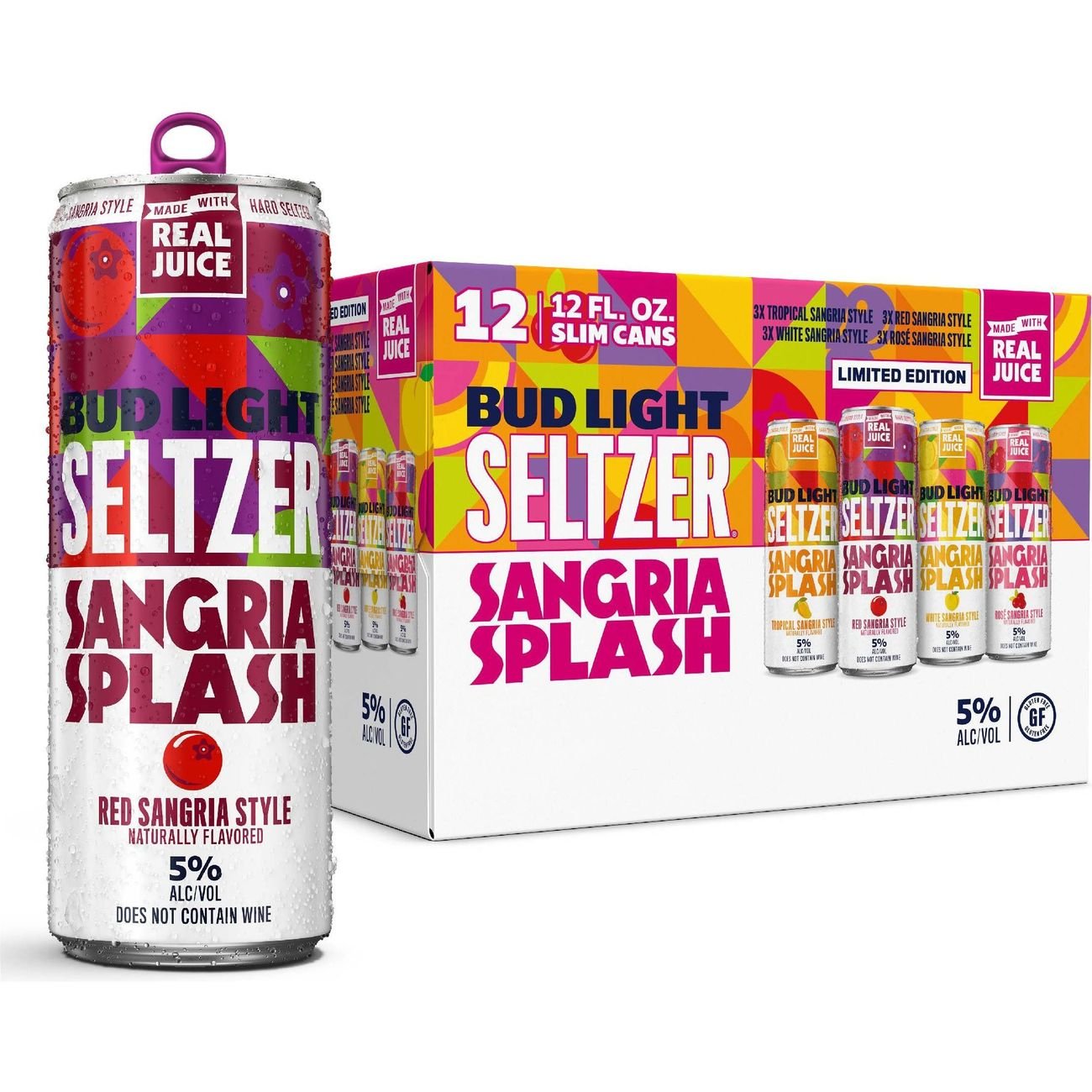 Bud Light Seltzer Apple Slices Variety Pack 12 oz Cans Shop Beer