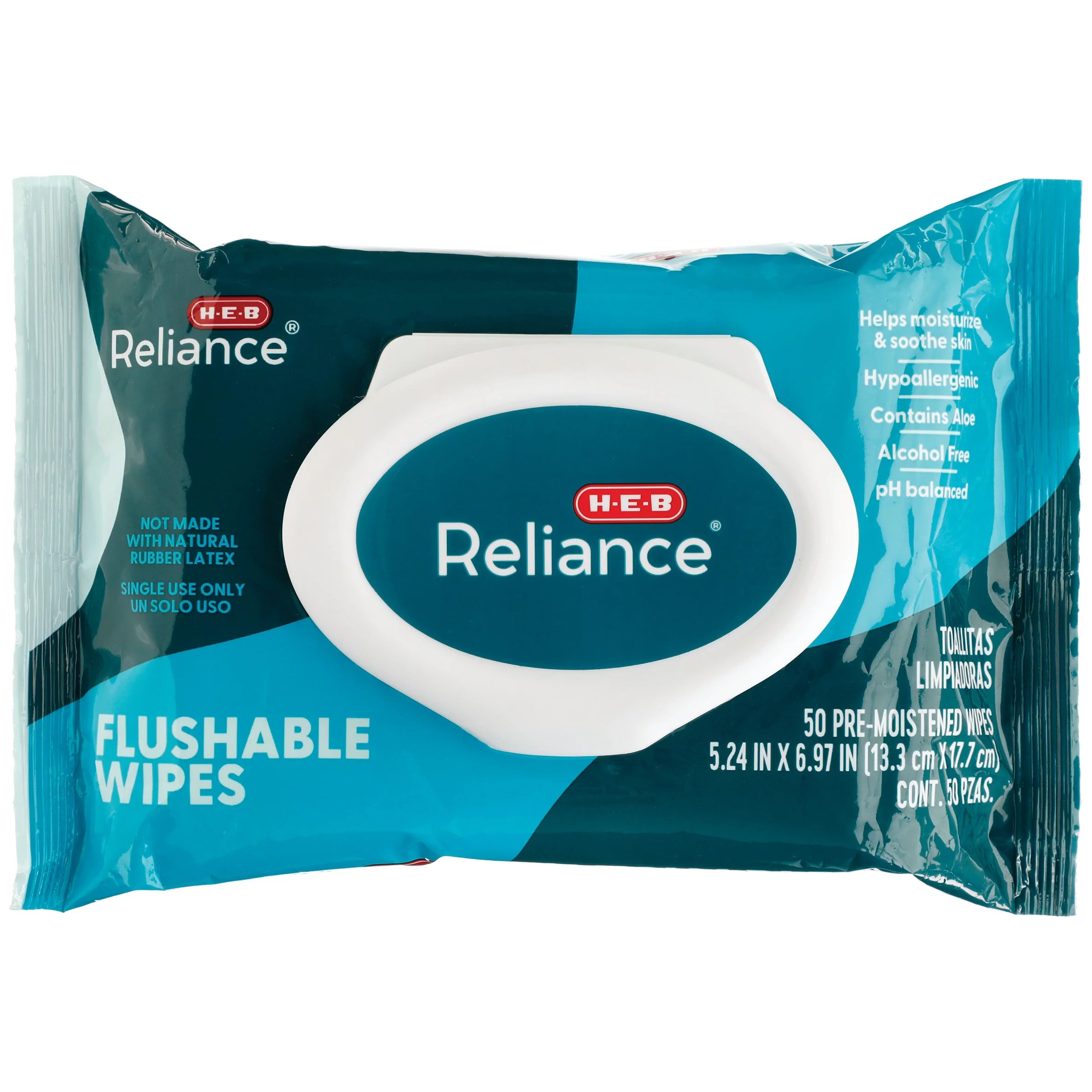 HEB Reliance Flushable Wipes Shop Incontinence at HEB